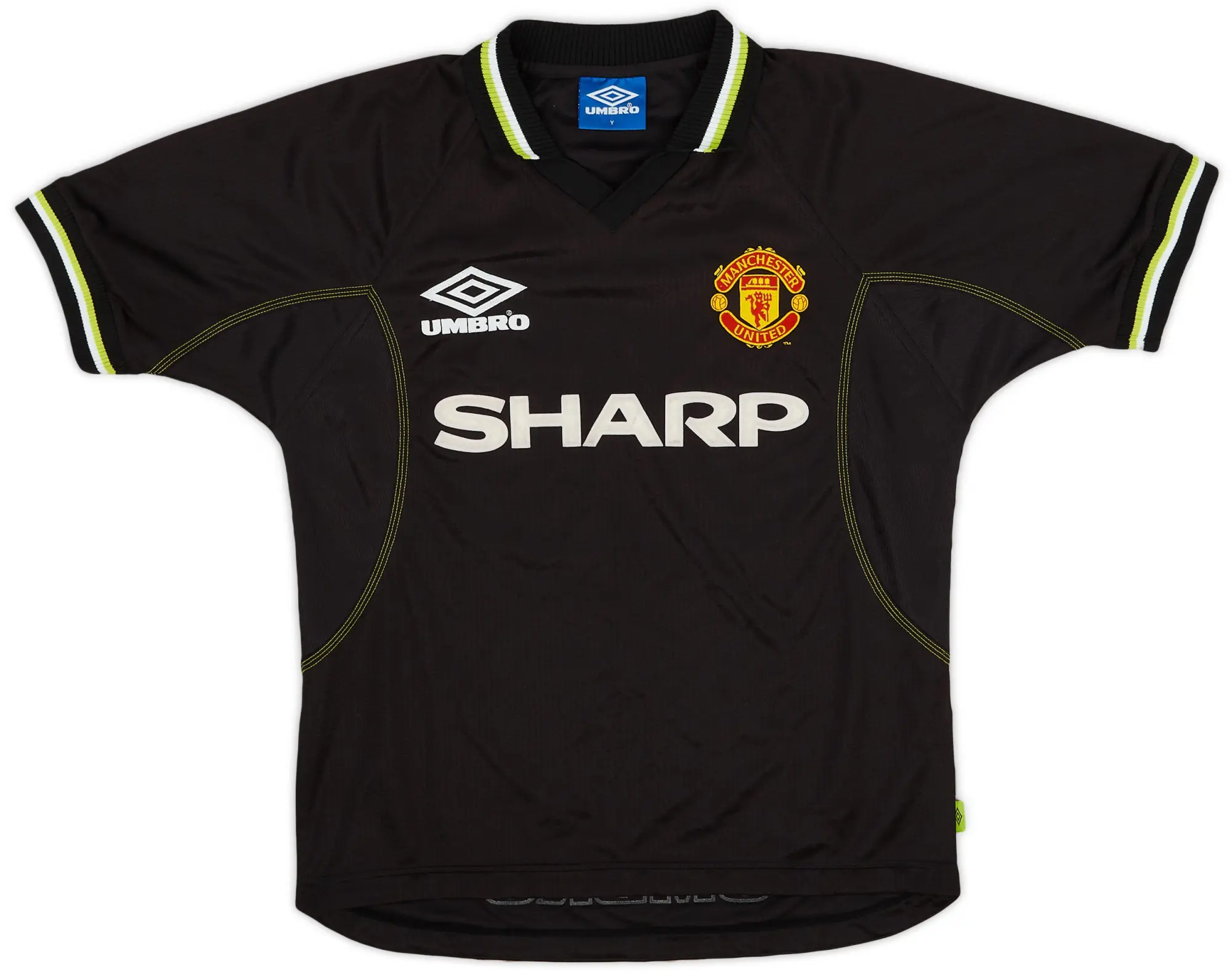 Umbro 1998-99 Manchester United Third Shirt - 8/10 - (Y)