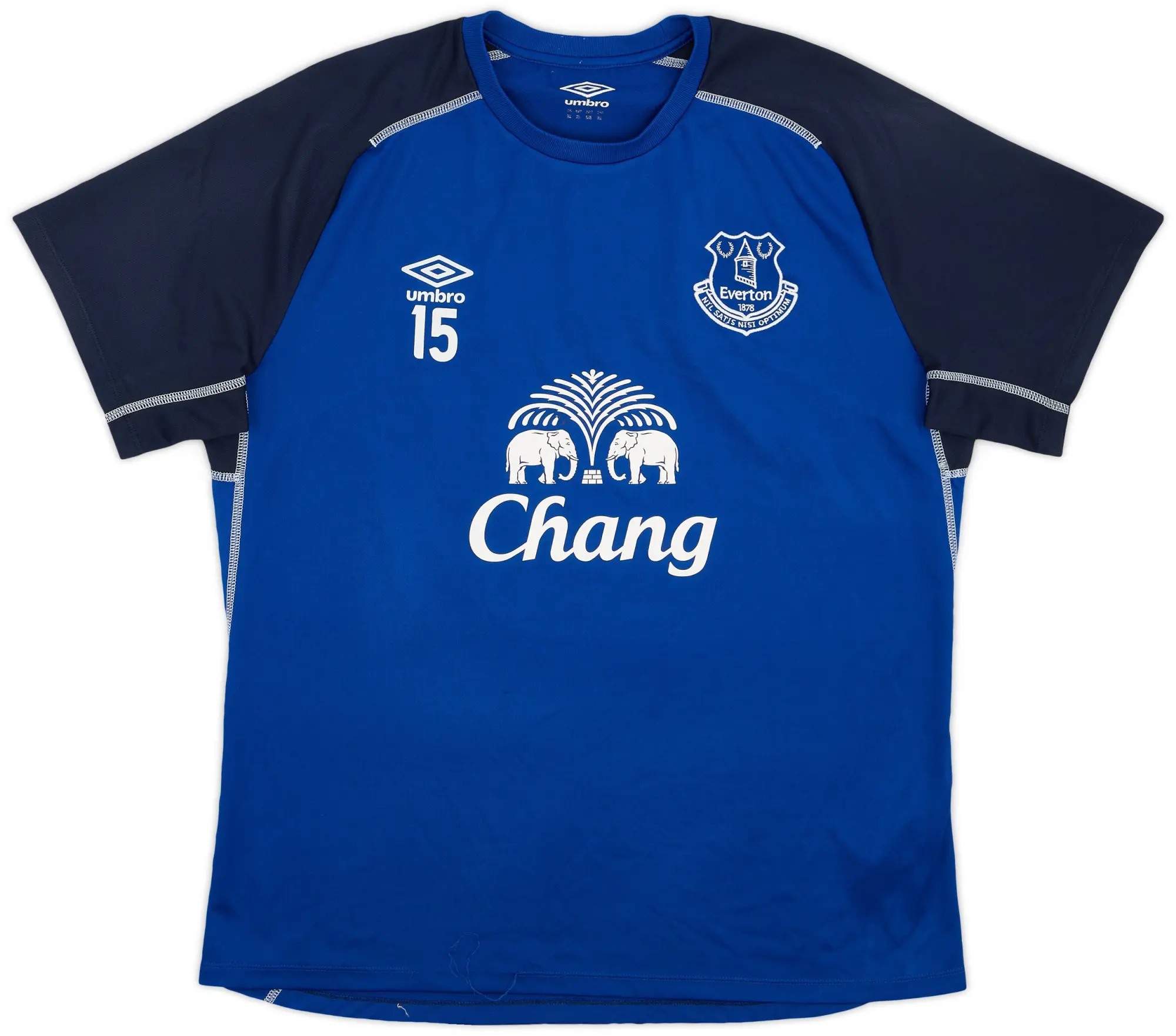 2015-16 Everton Player Issue Umbro Training Shirt #15 - 6/10 - (XL)