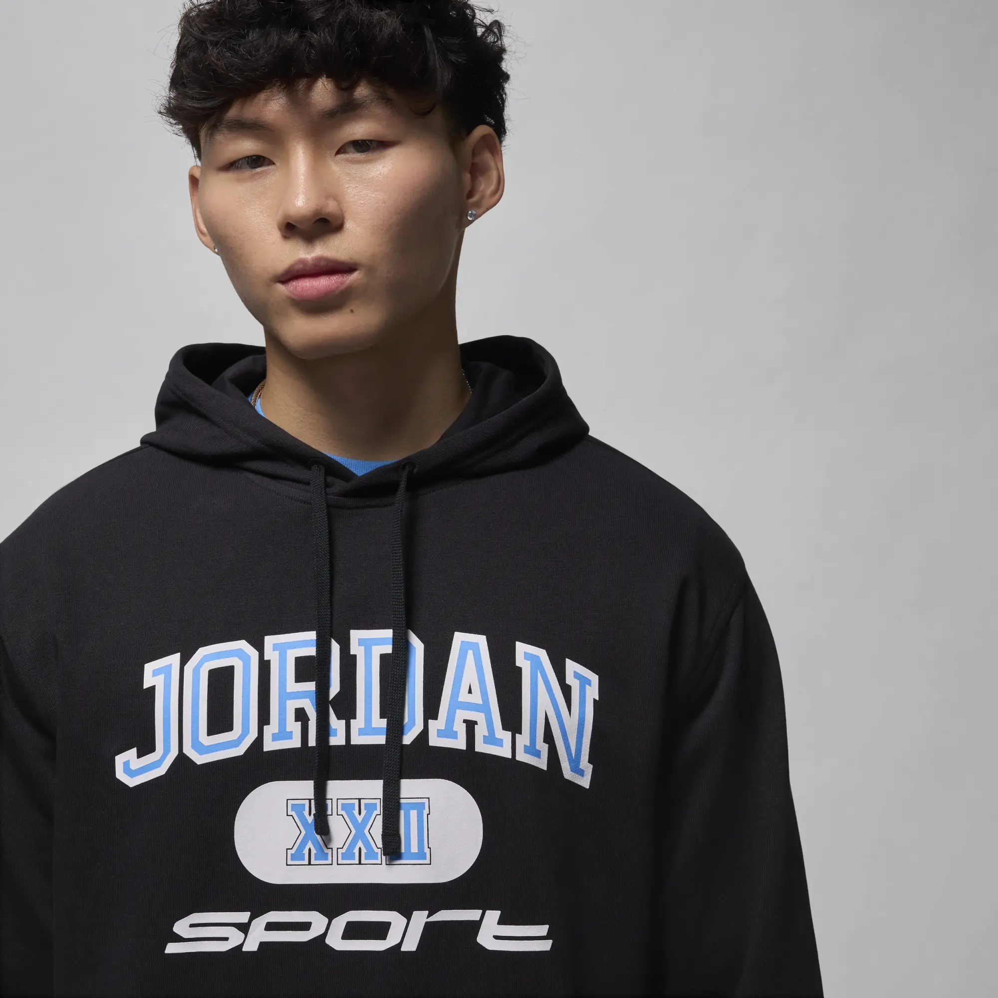 Nike Jordan Sport Crossover Men's Dri-FIT Pullover Hoodie - Black - Cotton/Polyester