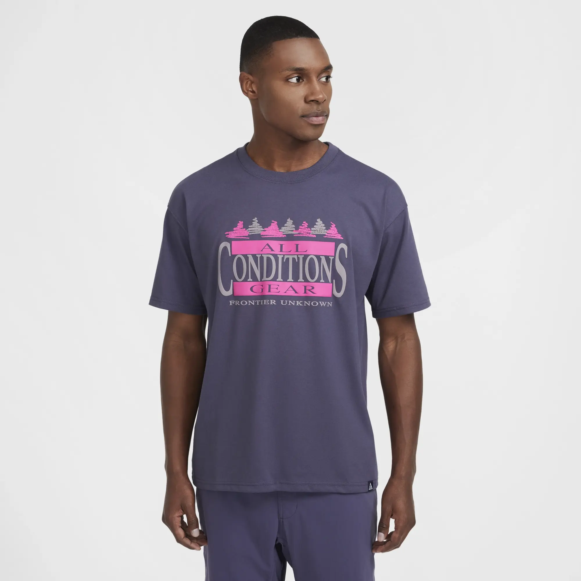 T-Shirt Nike Acg Men's Dri-Fit T-Shirt Dark Raisin L
