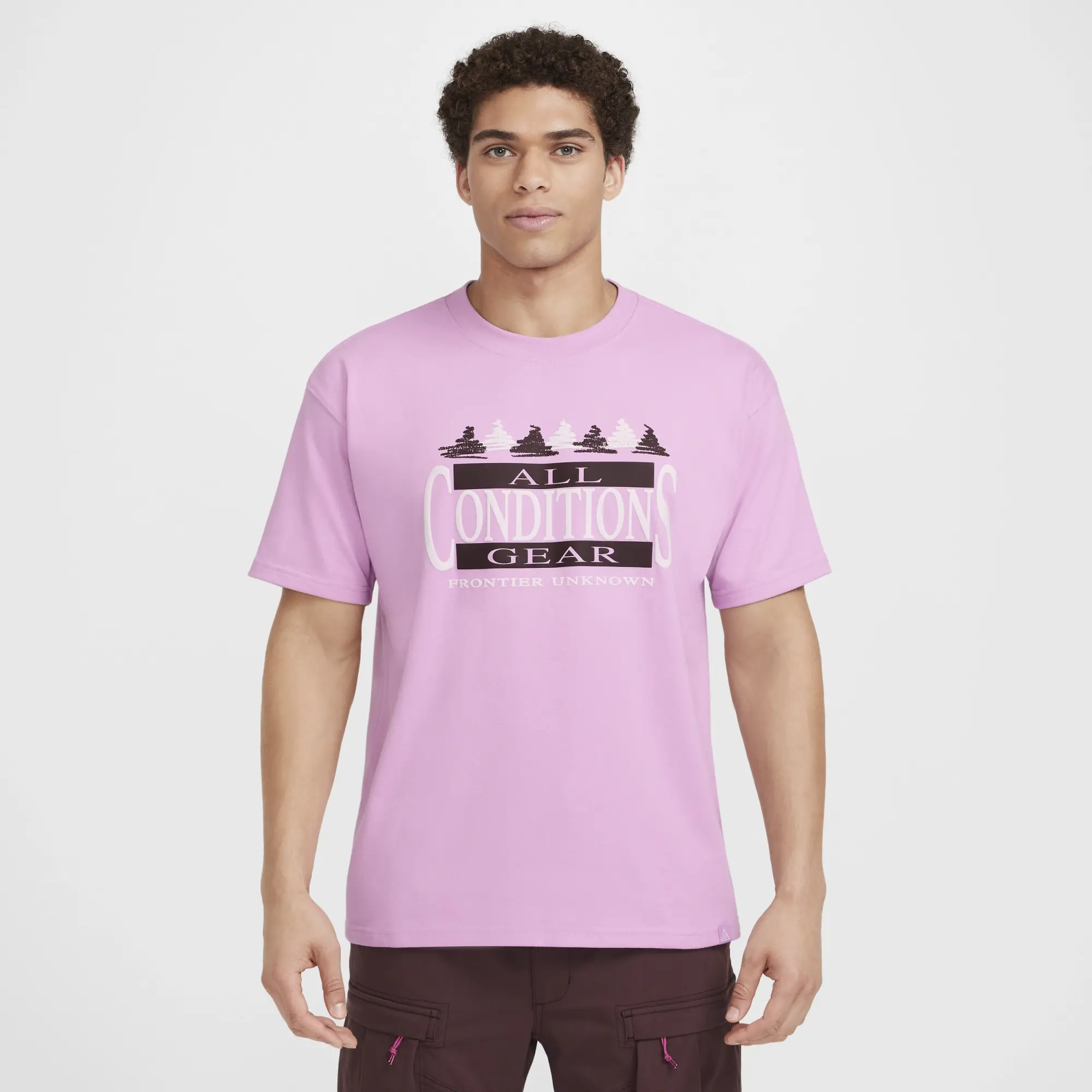 T-Shirt Nike Acg Men's Dri-Fit T-Shirt Beyond Pink S