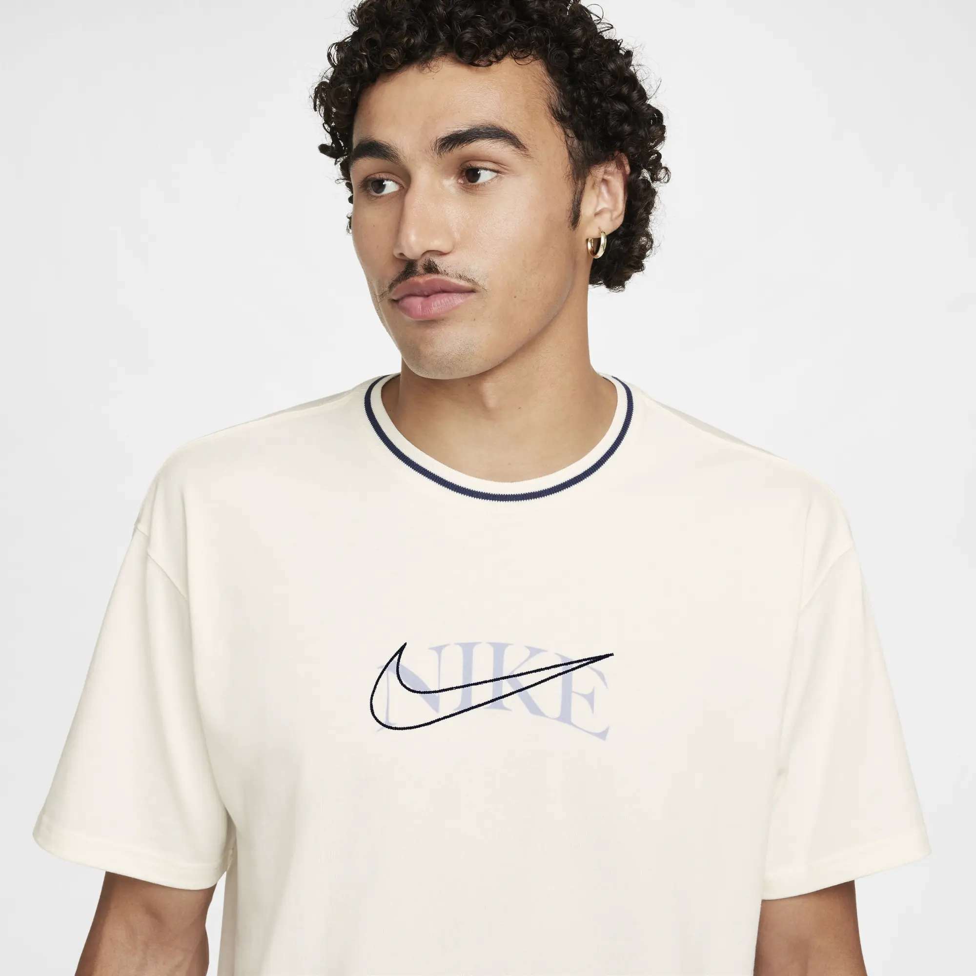 Nike Max 90 Swoosh T-Shirt, Ecru