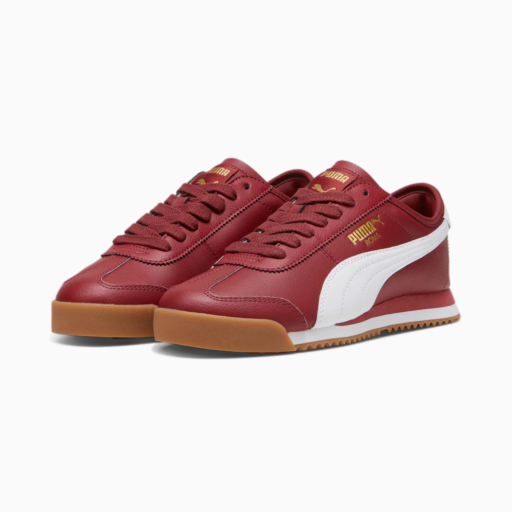 PUMA Roma 68 Revival Sneakers Unisex Intense Red White Gum 398634 06 FOOTY.COM