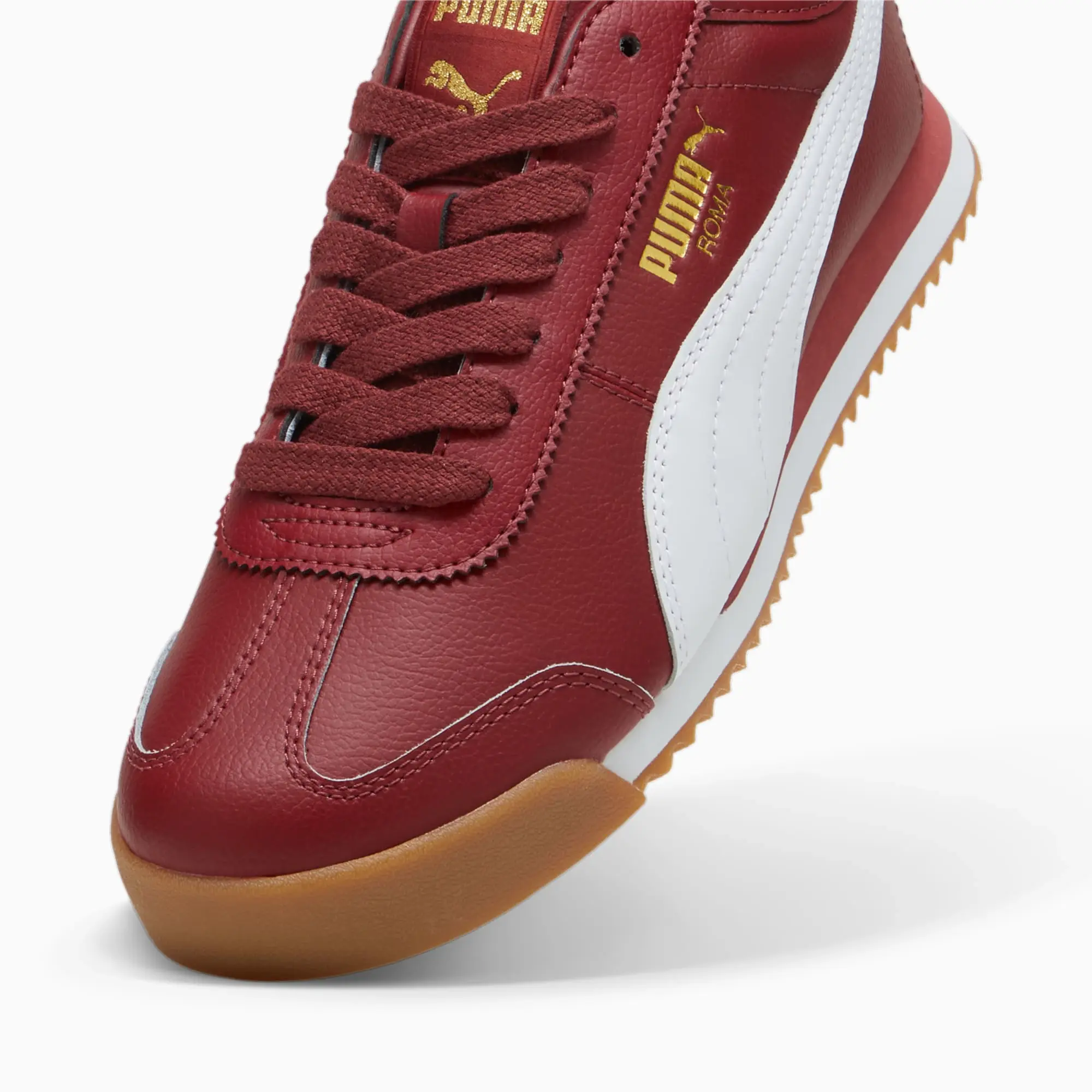 PUMA Roma 68 Revival Sneakers Unisex Intense Red White Gum 398634 06 FOOTY.COM