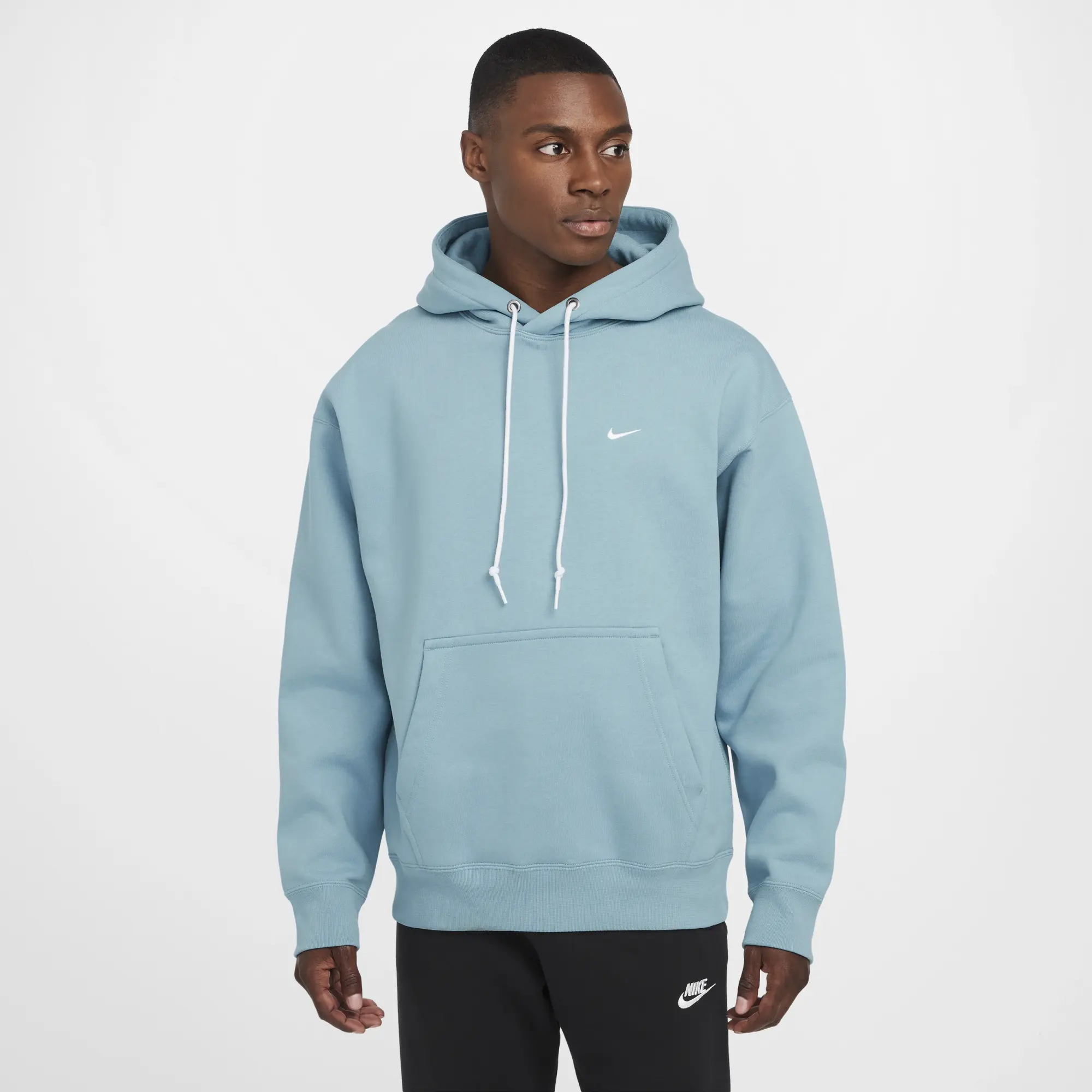 Nike Solo Swoosh Fleece Pullover Hoodie