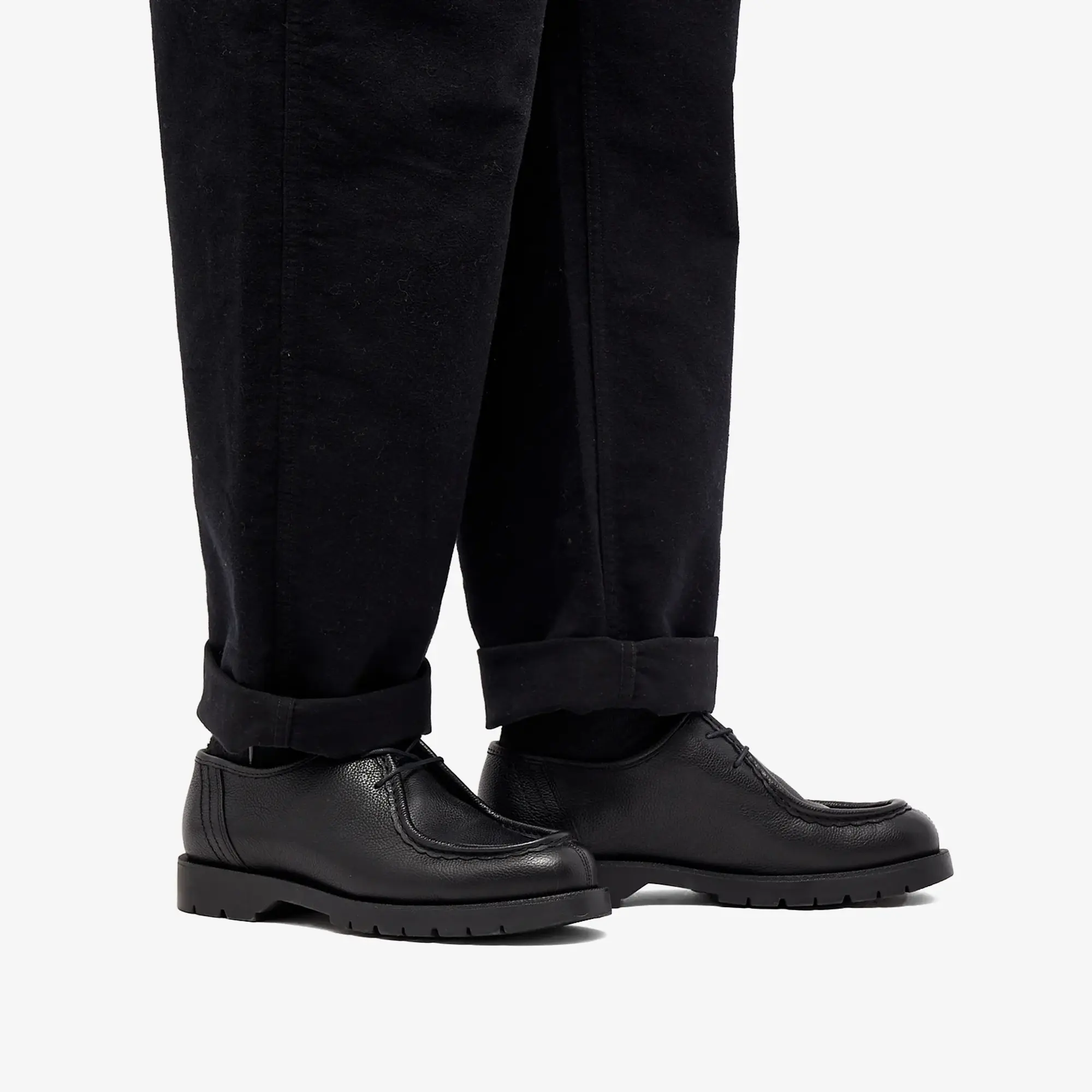 KLEMAN Men's Padror Grain Shoe Black