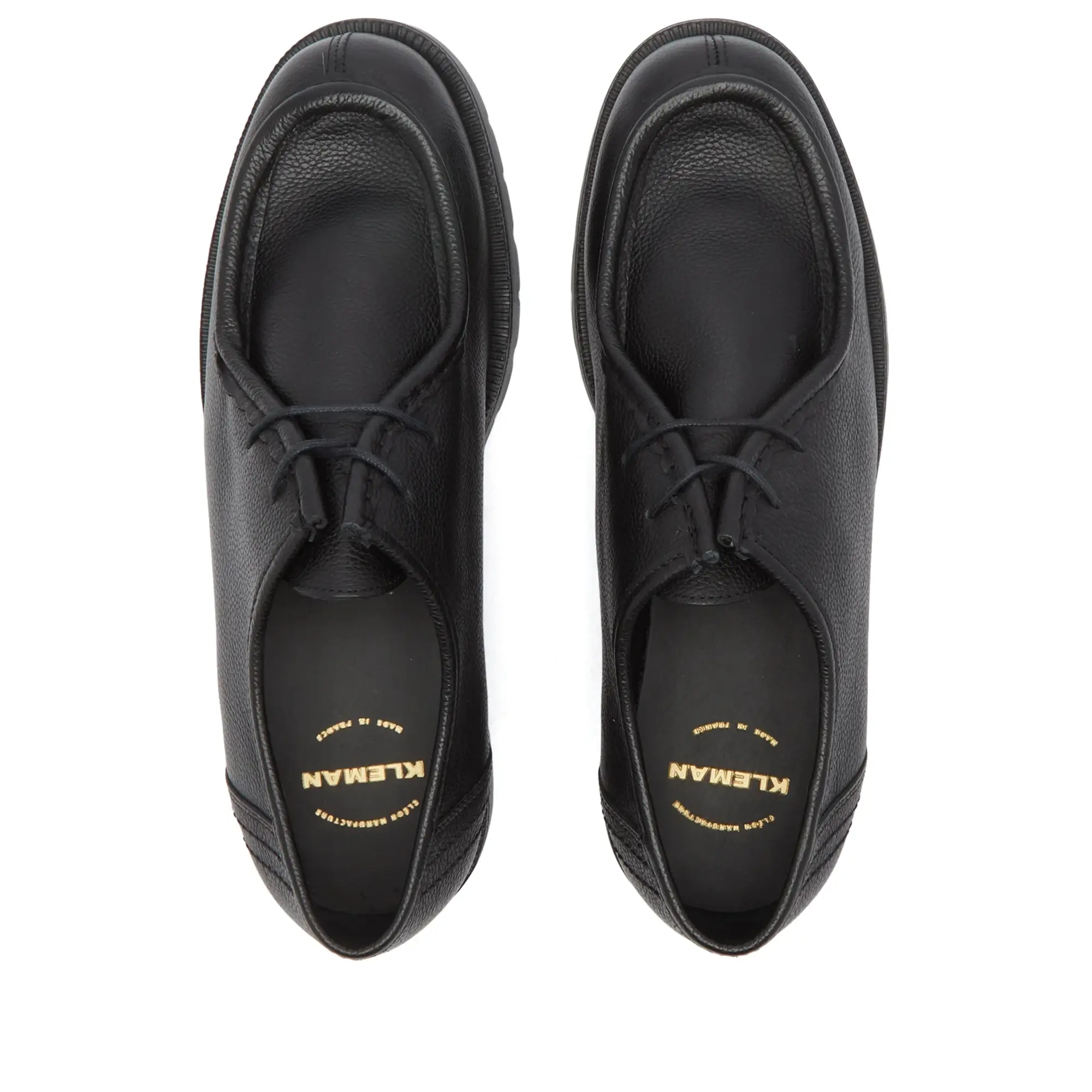 KLEMAN Men's Padror Grain Shoe Black
