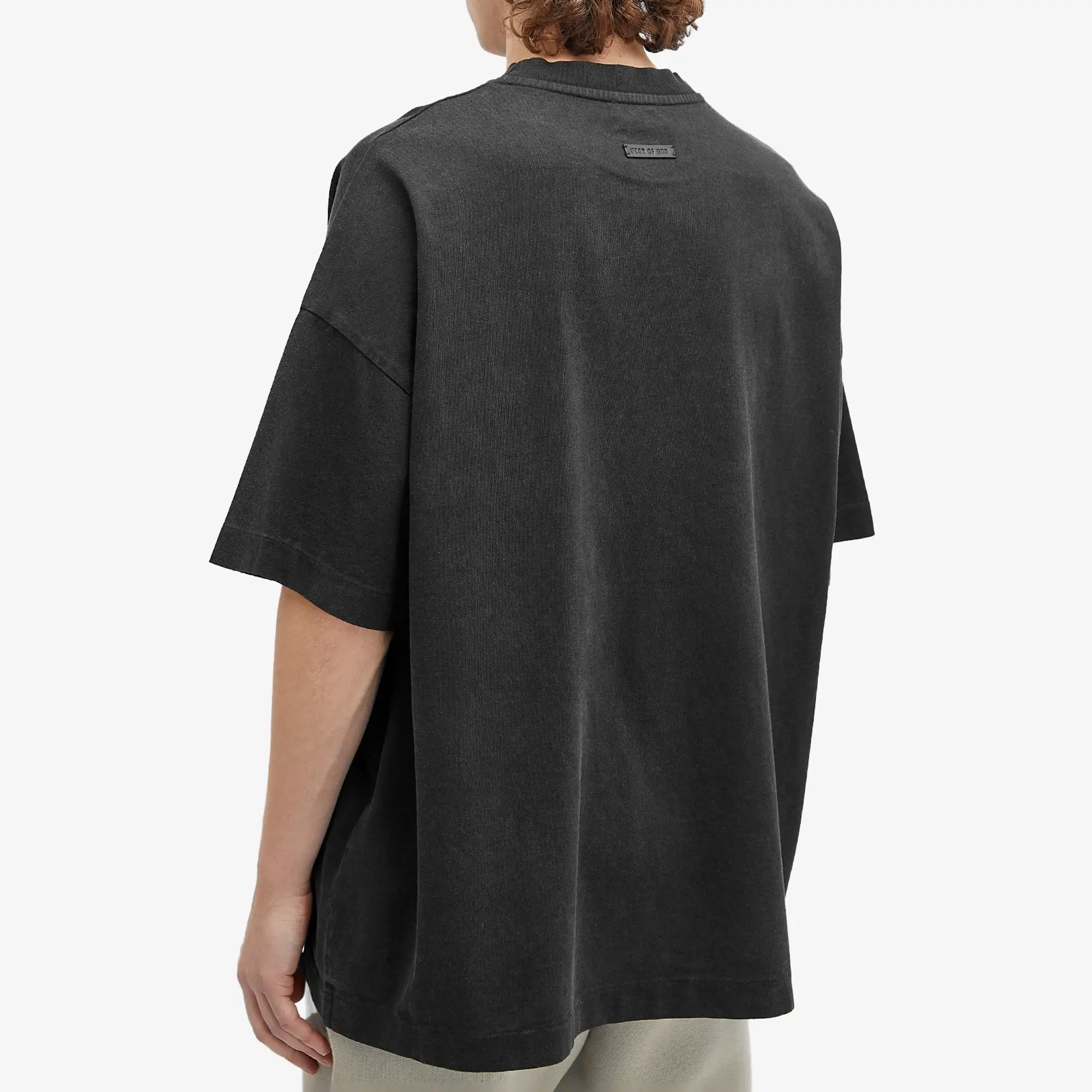 Fear of God Men's 8 Print Short Sleeved T-Shirt Black