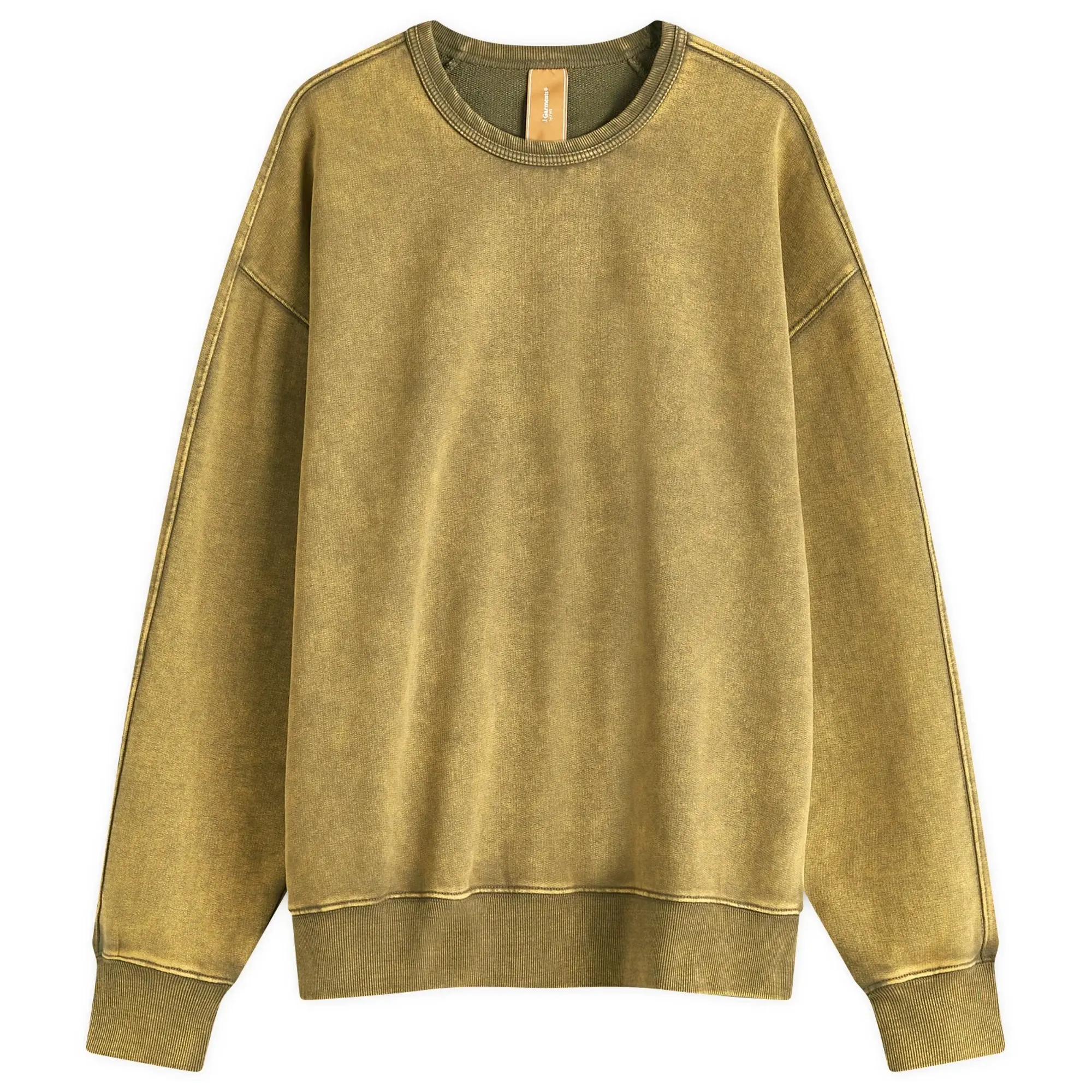 FrizmWORKS Men's OG Vintage Crew Sweat Olive