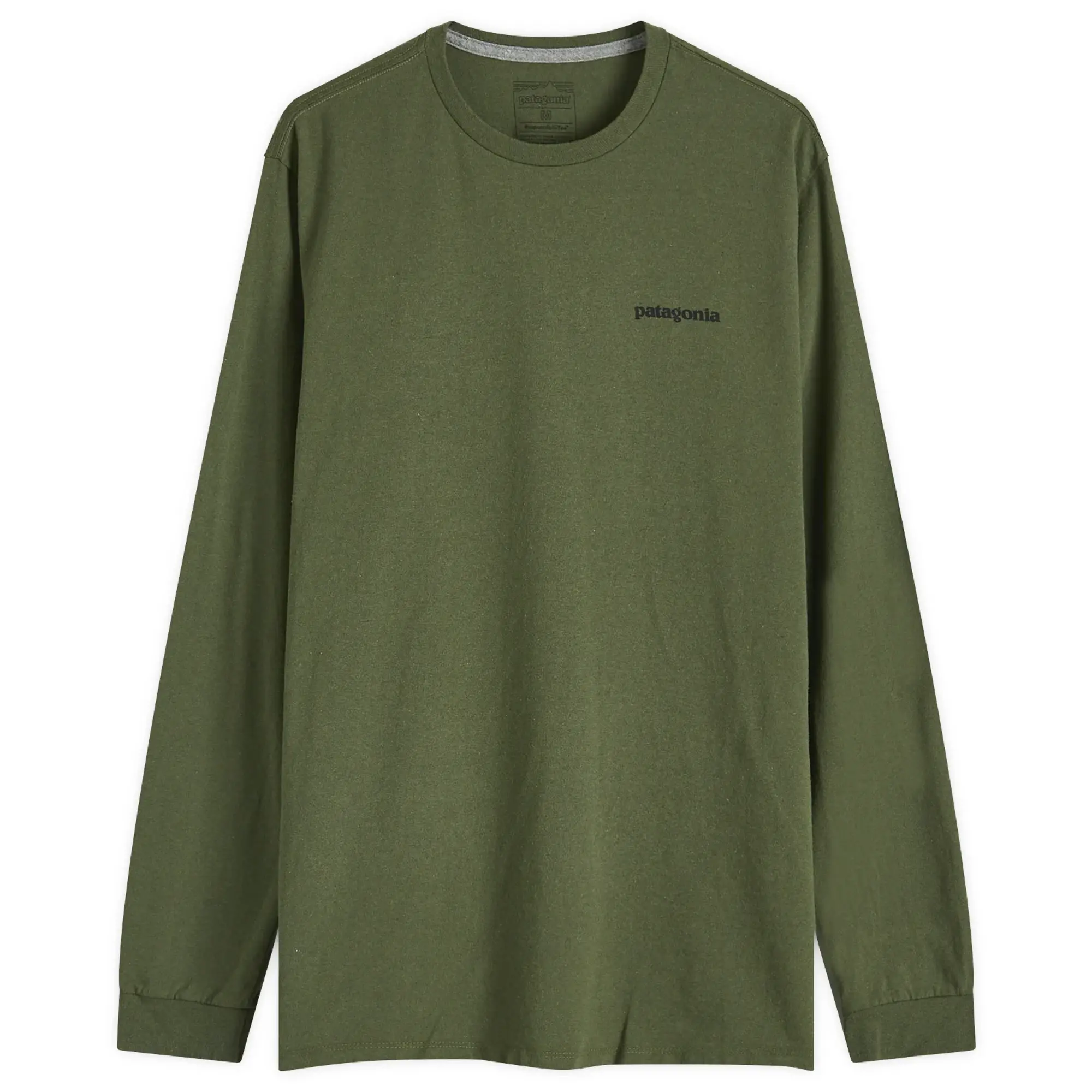 Patagonia Men's Long Sleeve P6 Logo Responsibili Tee