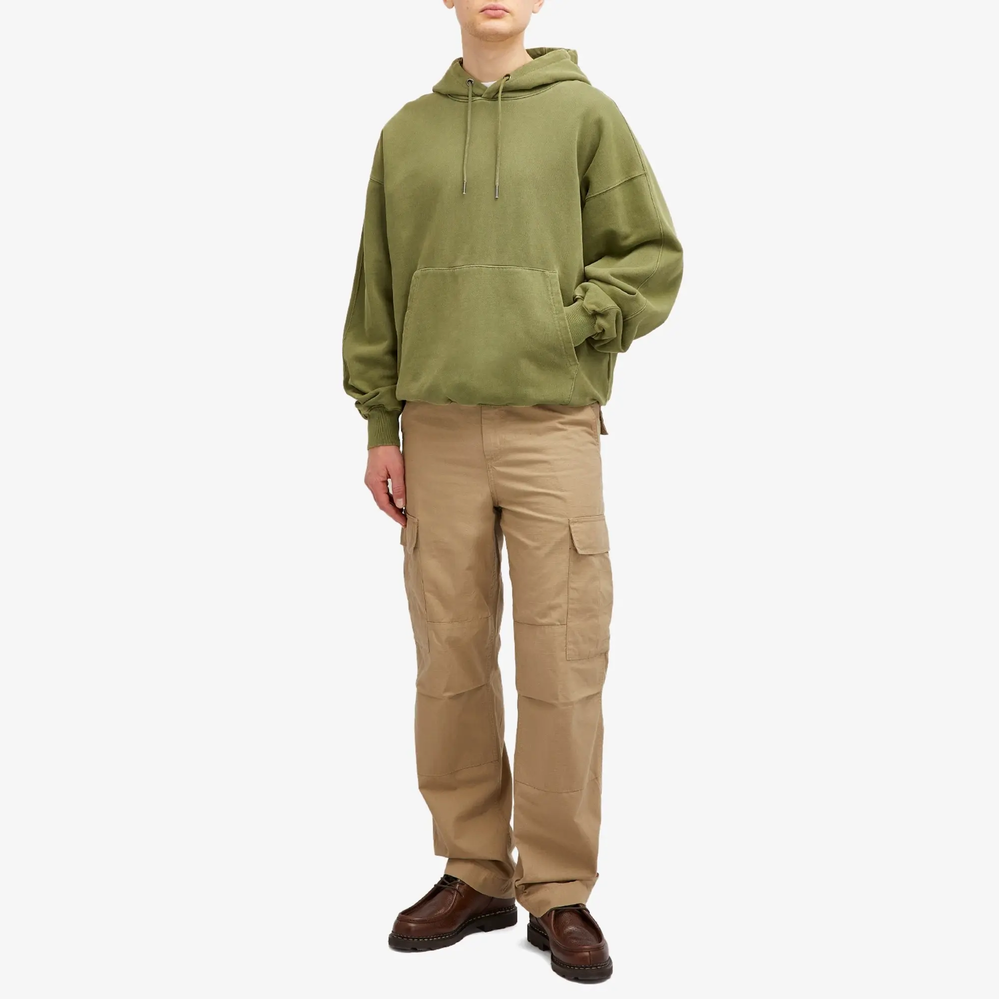 FrizmWORKS Men's OG Vintage Popover Hoodie Green