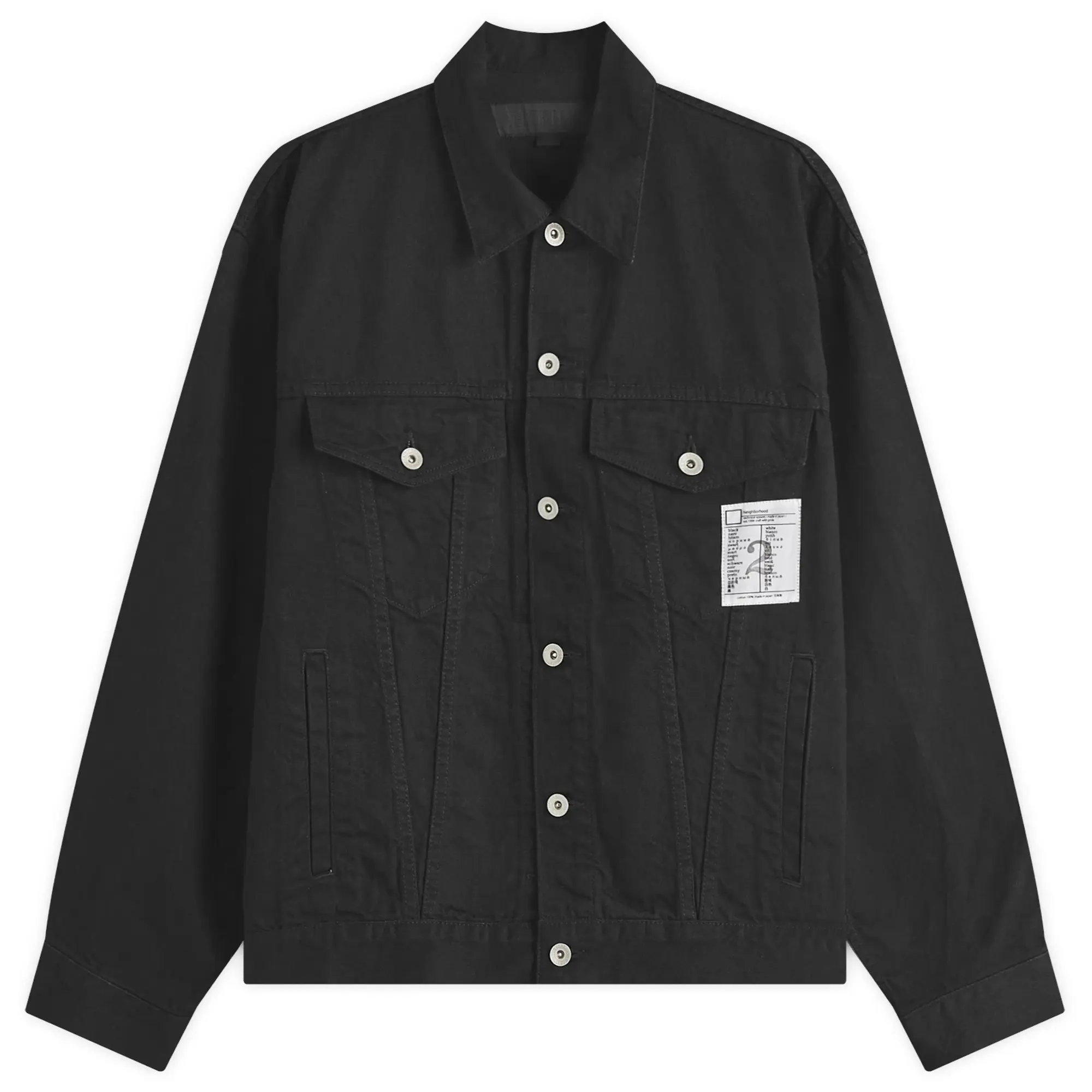 Neighborhood Men's Type-4 Jacket Black