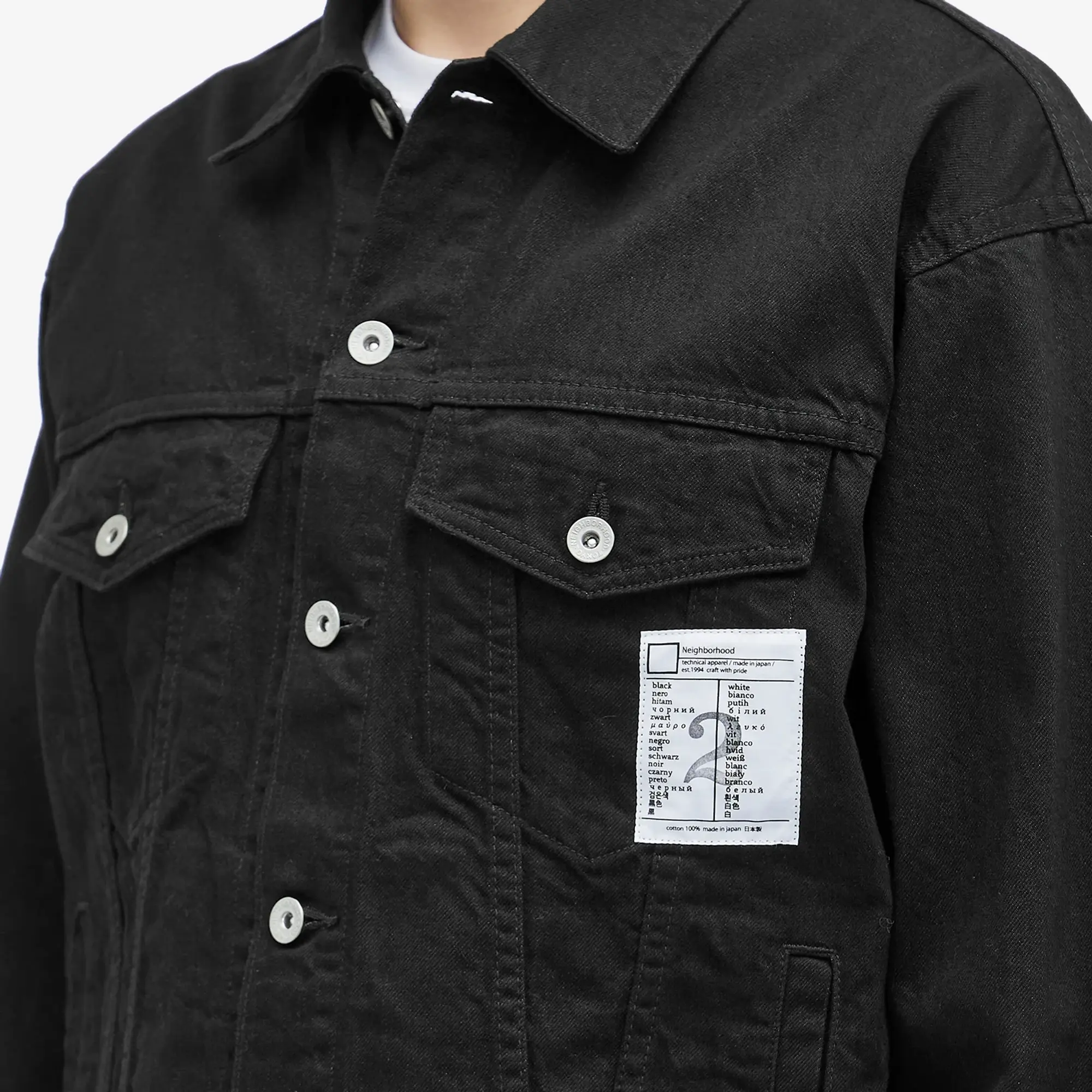 Neighborhood Men's Type-4 Jacket Black