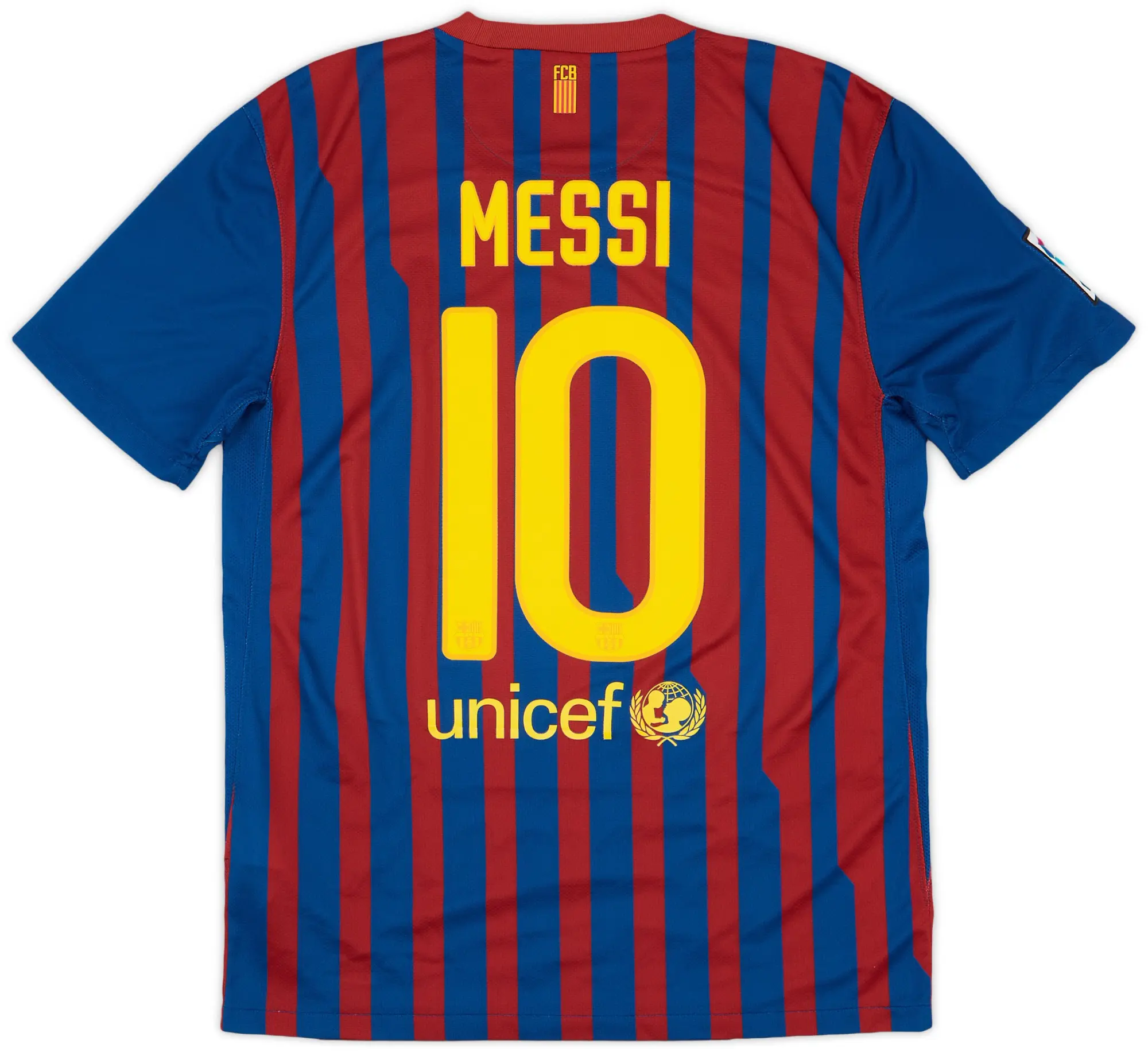 Nike 2011-12 Barcelona Home Shirt Messi #10 - 8/10 - (M)