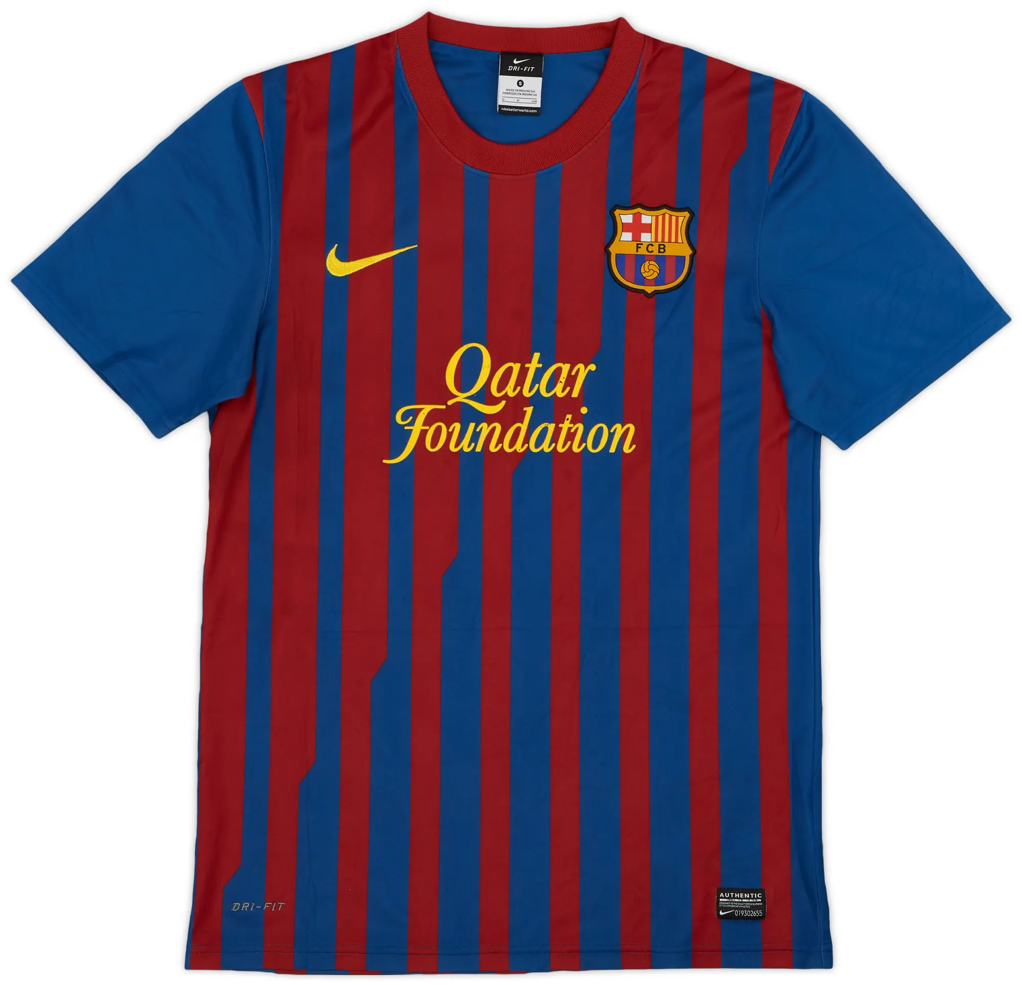 Nike 2011-12 Barcelona Home Shirt Messi #10 - 8/10 - (M)