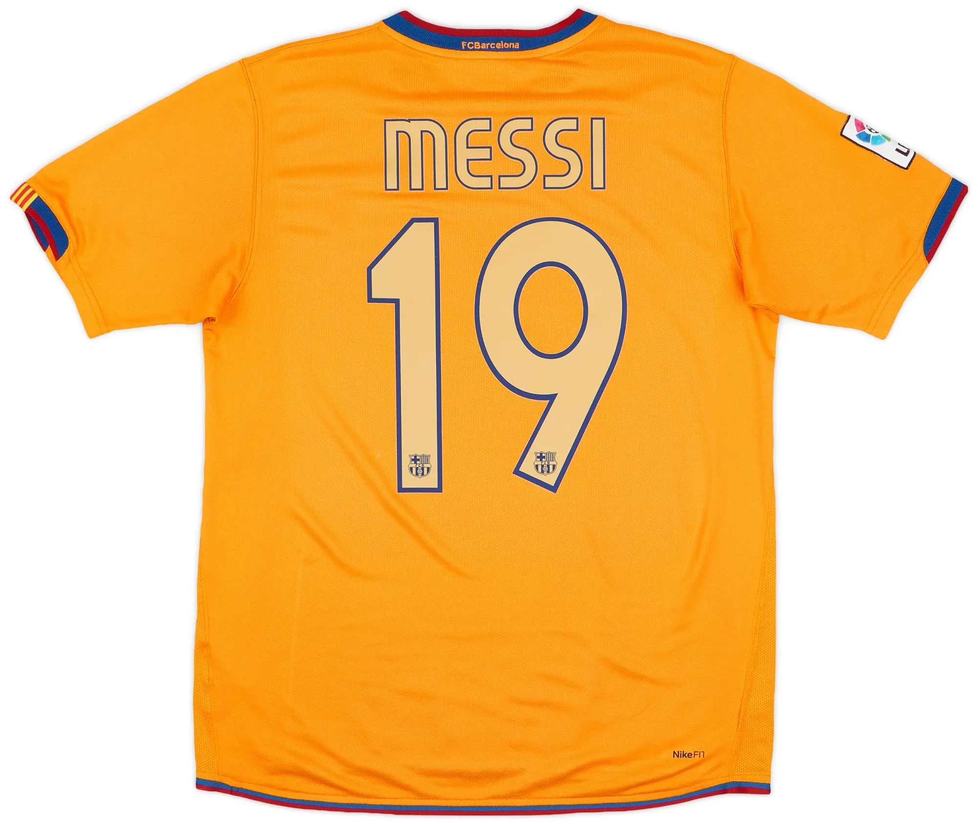 Nike 2006-08 Barcelona Away Shirt Messi #19 - 9/10 - (M)