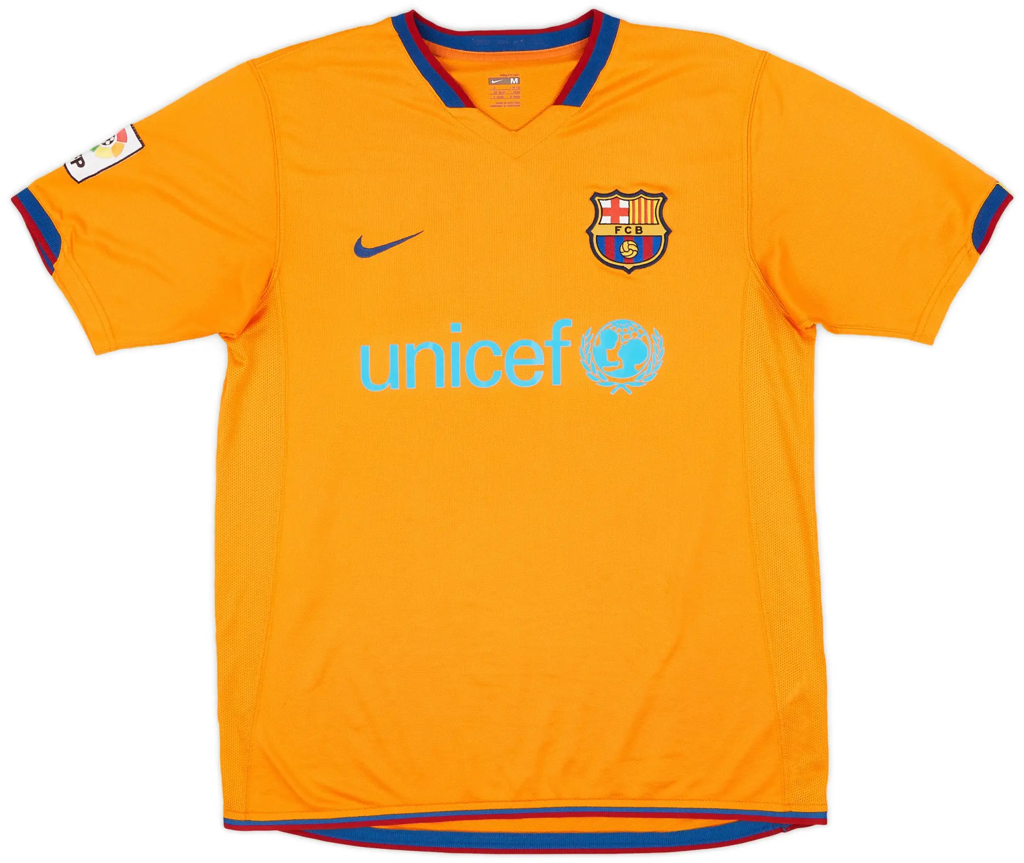 Nike 2006-08 Barcelona Away Shirt Messi #19 - 9/10 - (M)