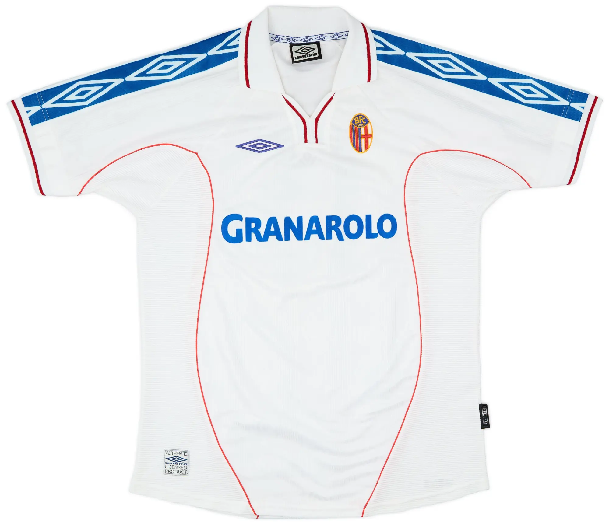 Umbro 2000-01 Bologna Away Shirt #15 - 8/10 - (XL)