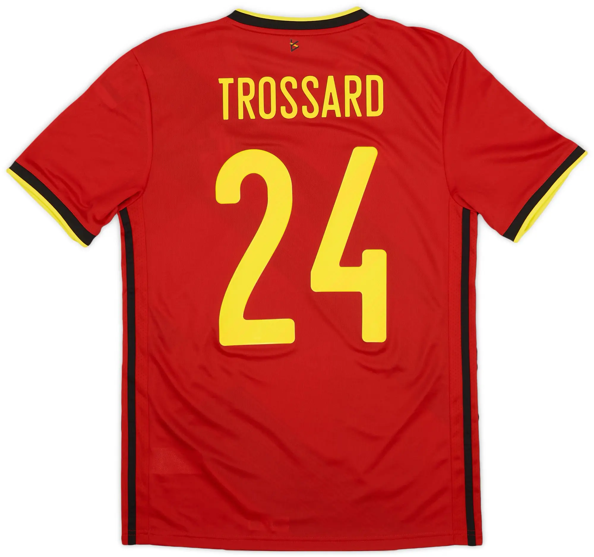 adidas 2020-21 Belgium Home Shirt Trossard #24 (S)