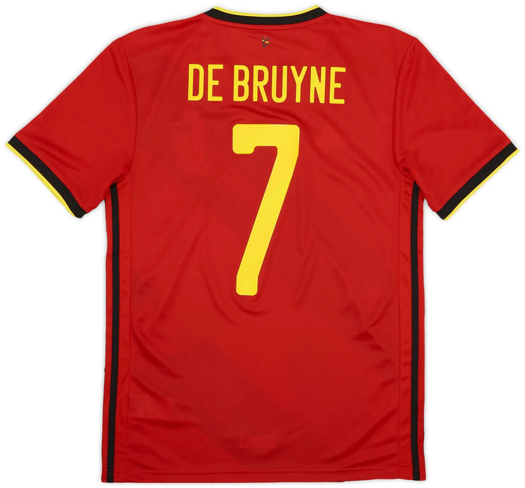 adidas 2020-21 Belgium Home Shirt De Bruyne #7 (S)