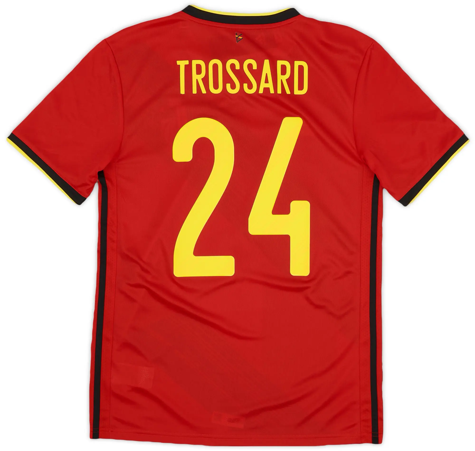 adidas 2020-21 Belgium Home Shirt Trossard #24 (S)