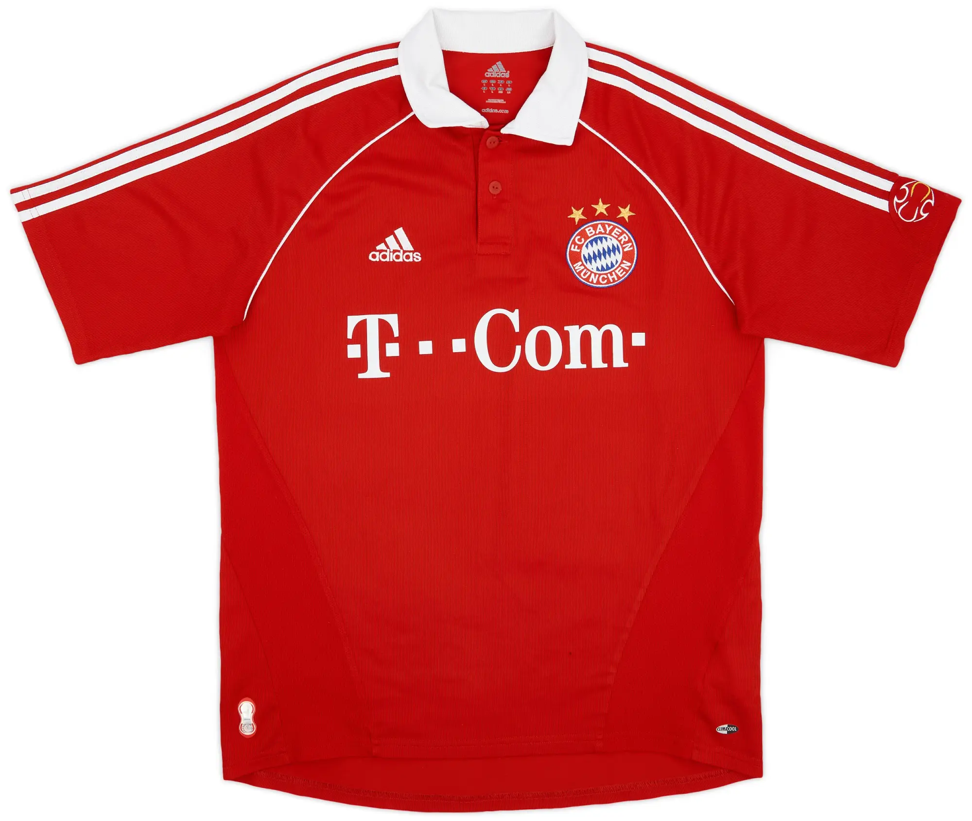 adidas 2005-06 Bayern Munich Home Shirt - 8/10 - (L)