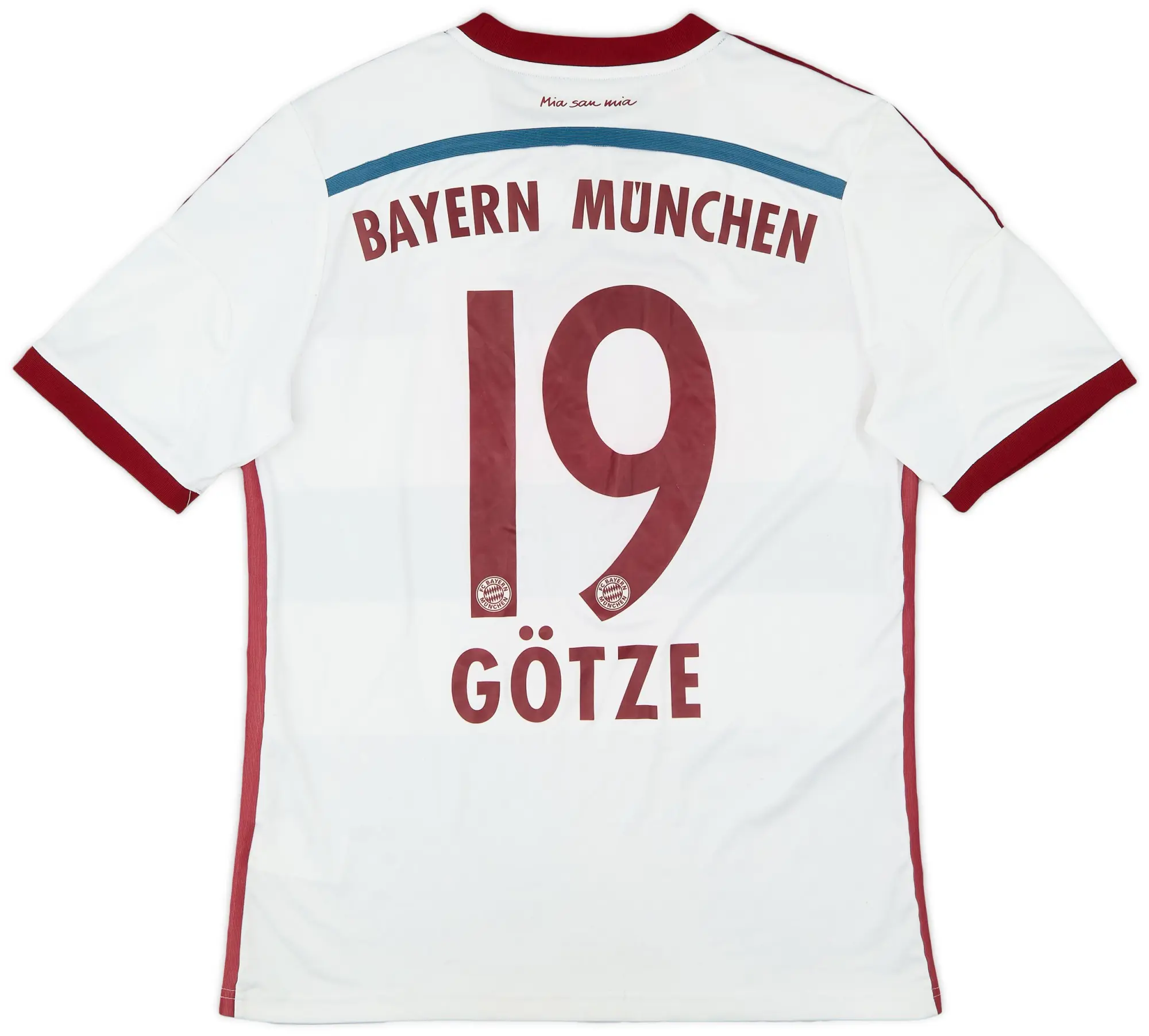 adidas 2014-15 Bayern Munich Away Shirt Gotze #19 - 6/10 - (XL.Boys)