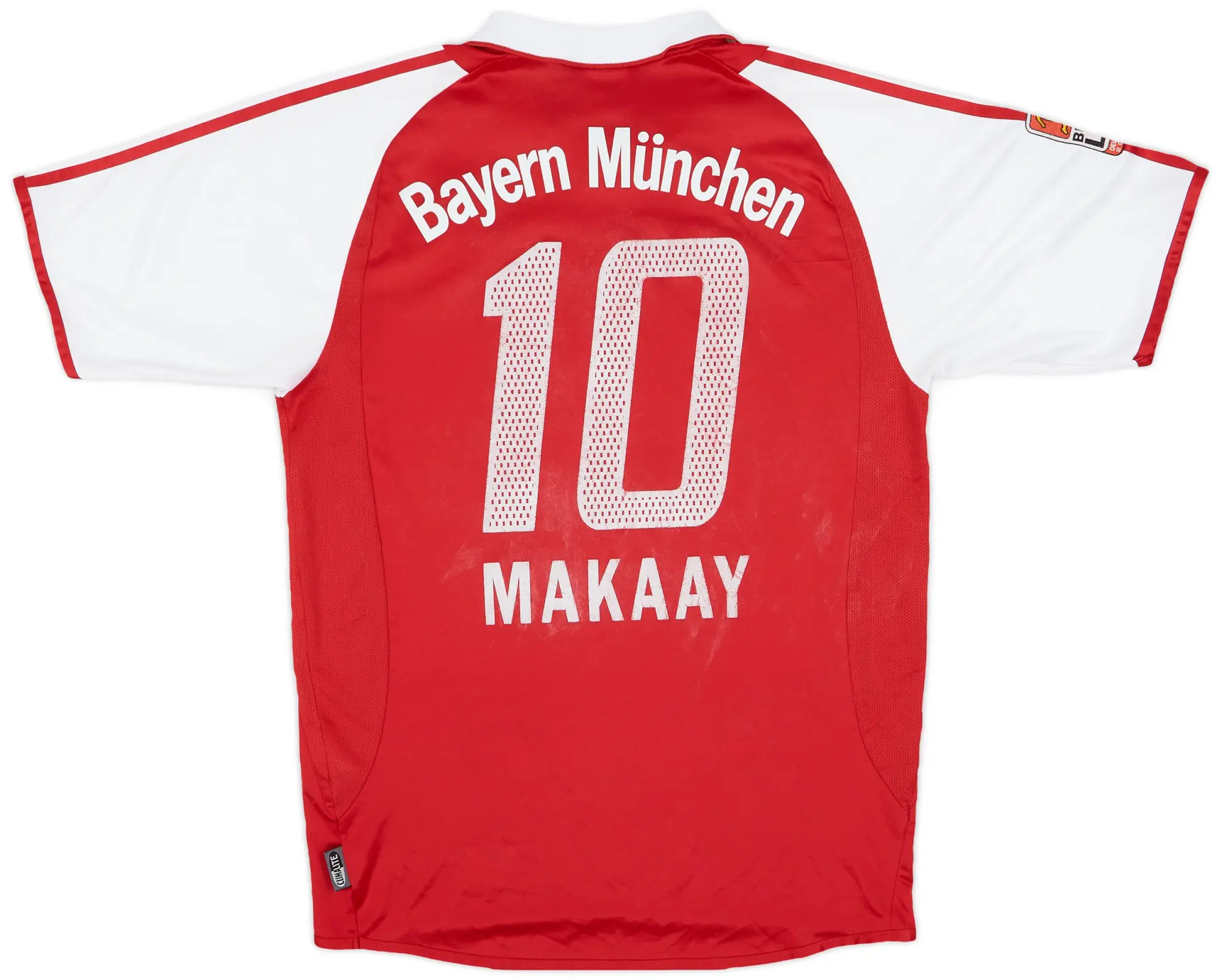 adidas 2003-04 Bayern Munich Home Shirt Makaay #10 - 4/10 - (S)