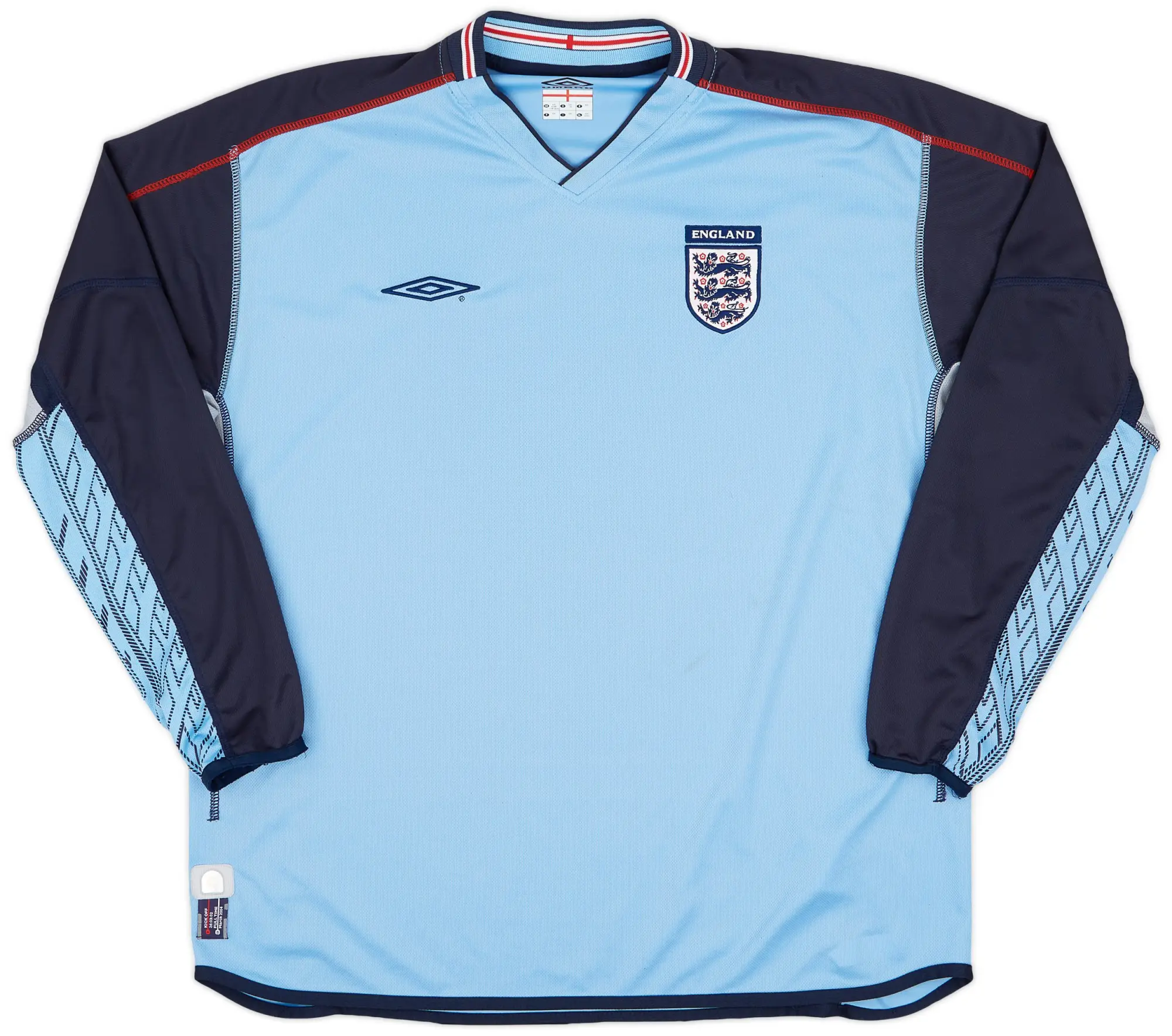 Umbro 2002-03 England GK Shirt - 4/10 - (XXL)
