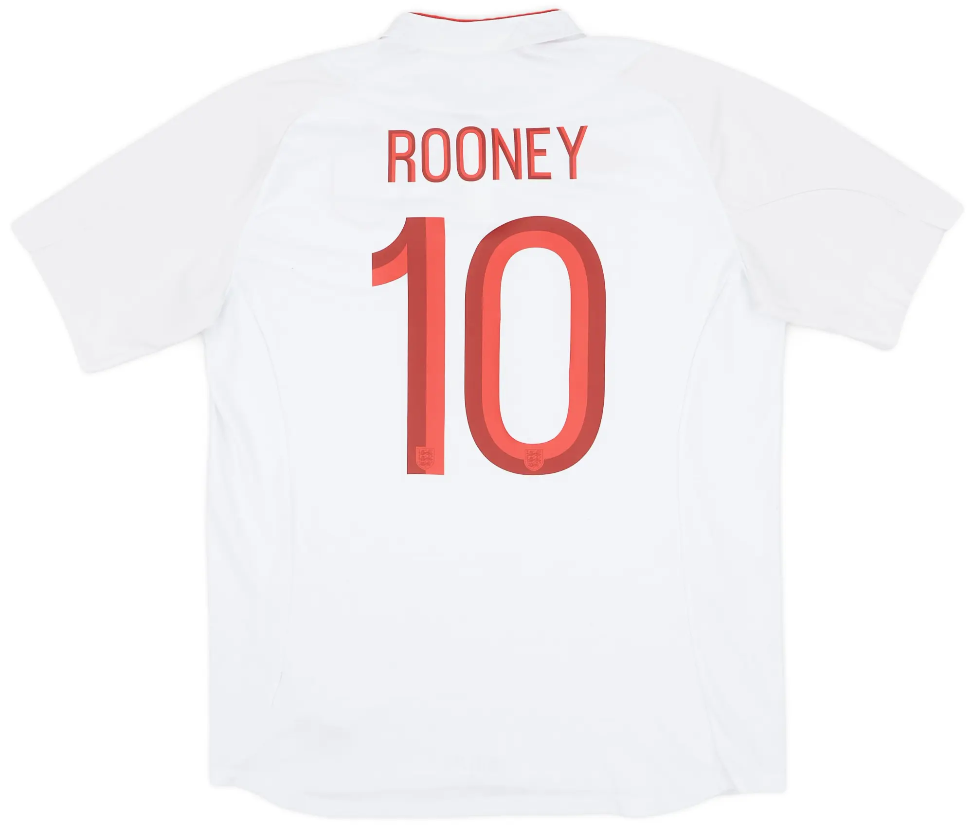 Umbro 2012-13 England Home Shirt Rooney #10 - 9/10 - (XL)
