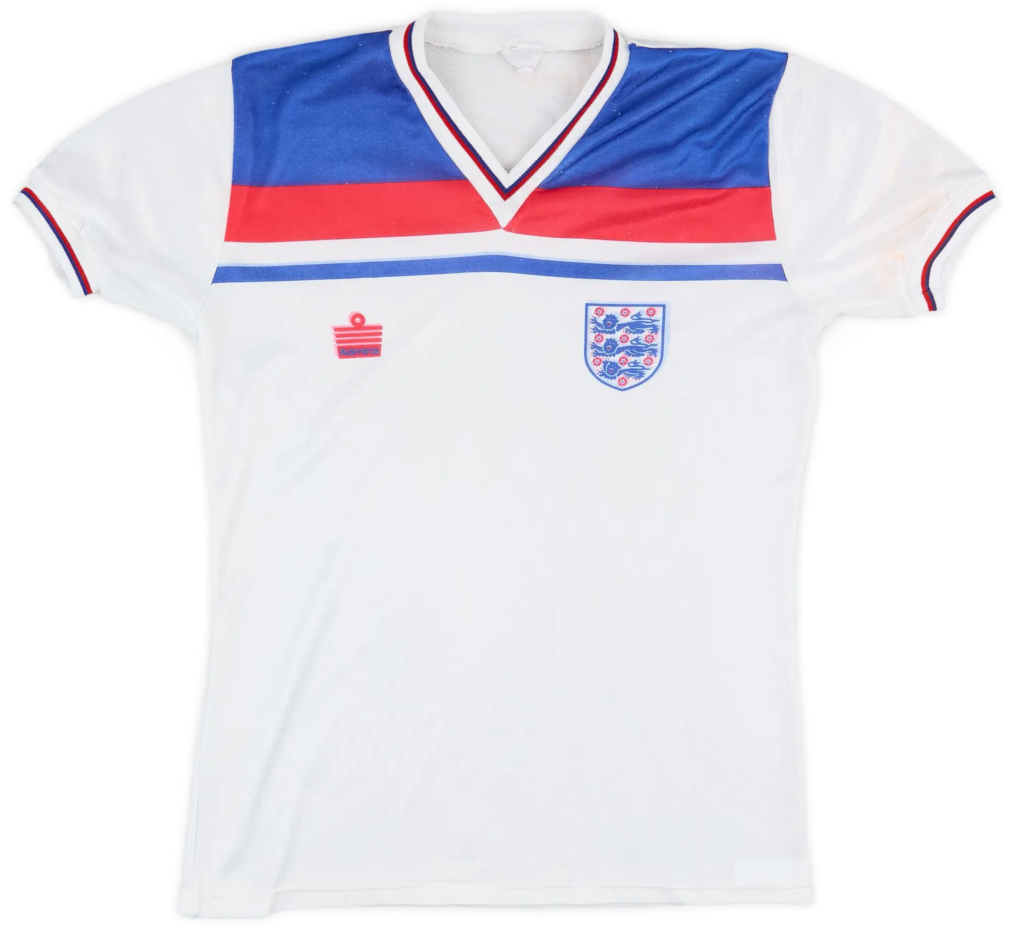 Admiral 1980-83 England Home Shirt - 7/10 - (S)