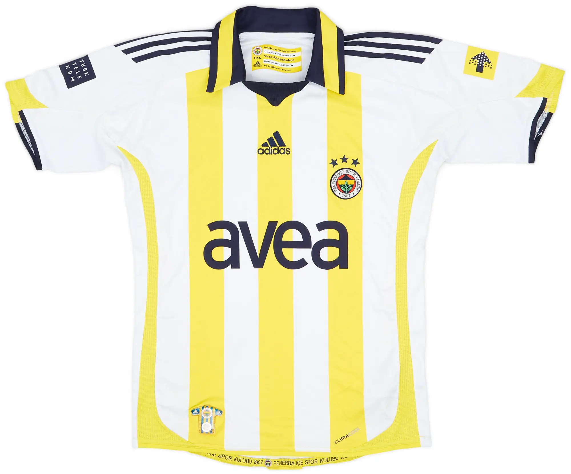 adidas 2009-10 Fenerbahce Away Shirt - 8/10 - (M)