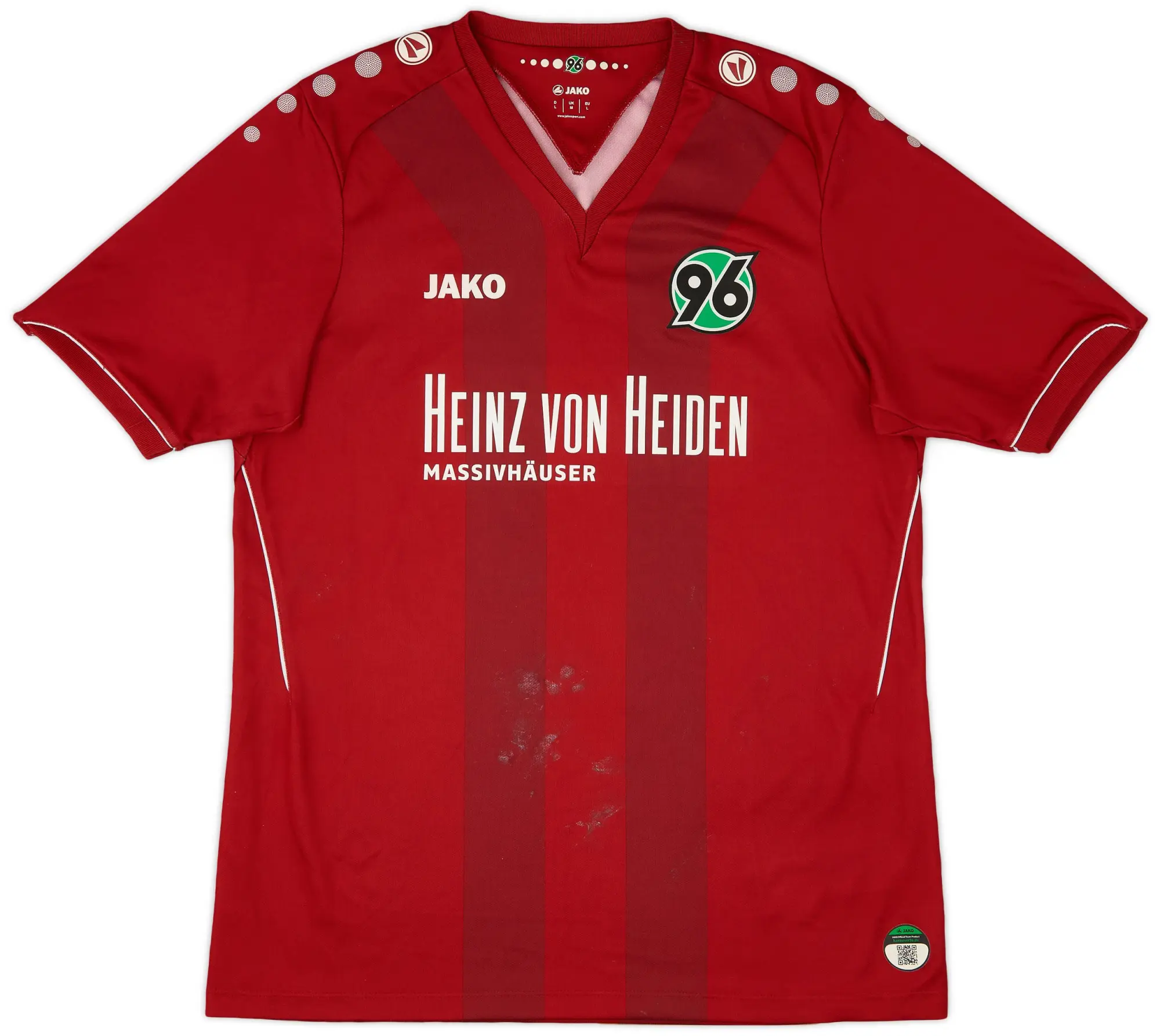 Jako 2014-15 Hannover Home Shirt - 4/10 - (M)