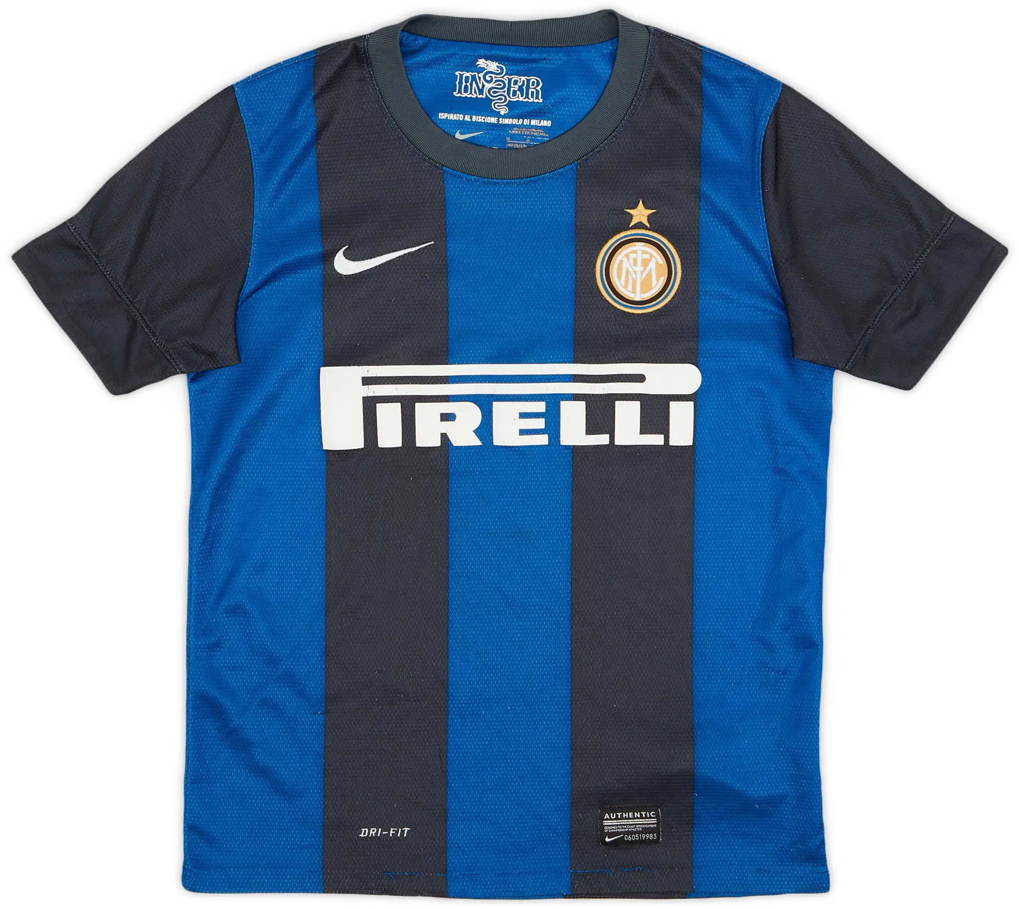 Nike 2012-13 Inter Milan Home Shirt - 6/10 - (M.Boys)