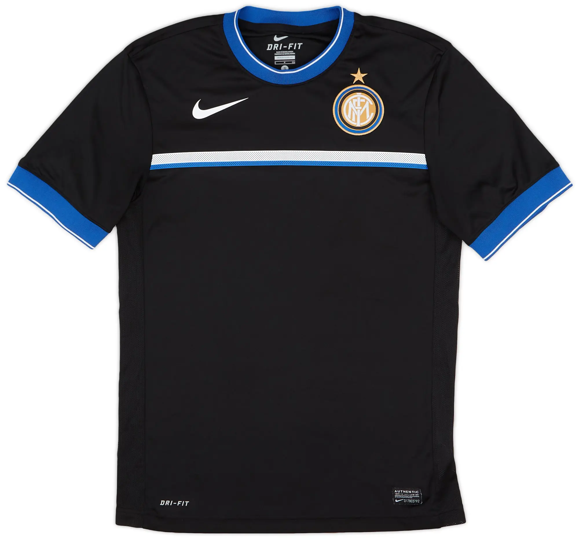 2011-12 Inter Milan Nike Training Shirt - 10/10 - (S)