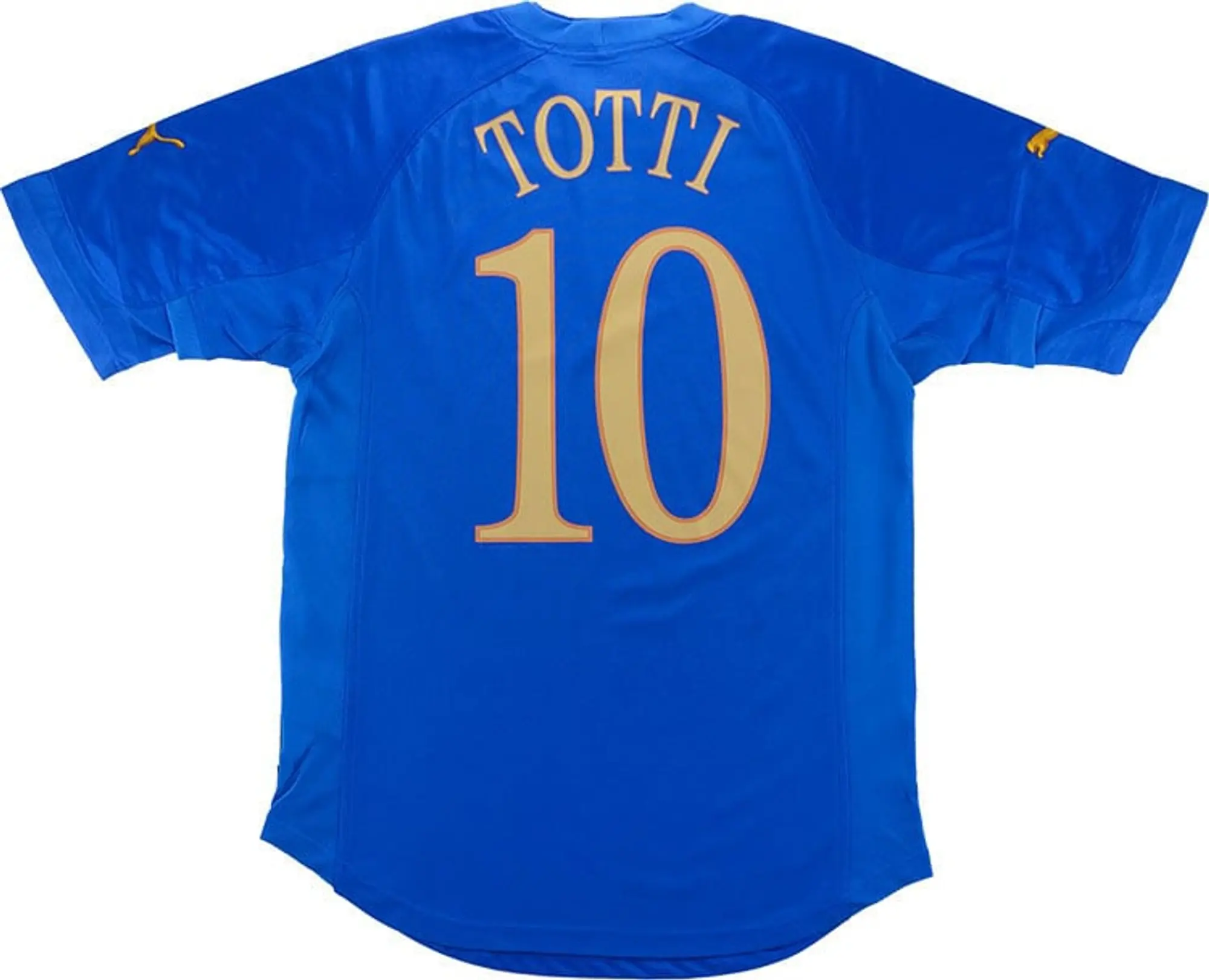 Puma 2004-06 Italy Home Shirt Totti #10 - 7/10 - (L)