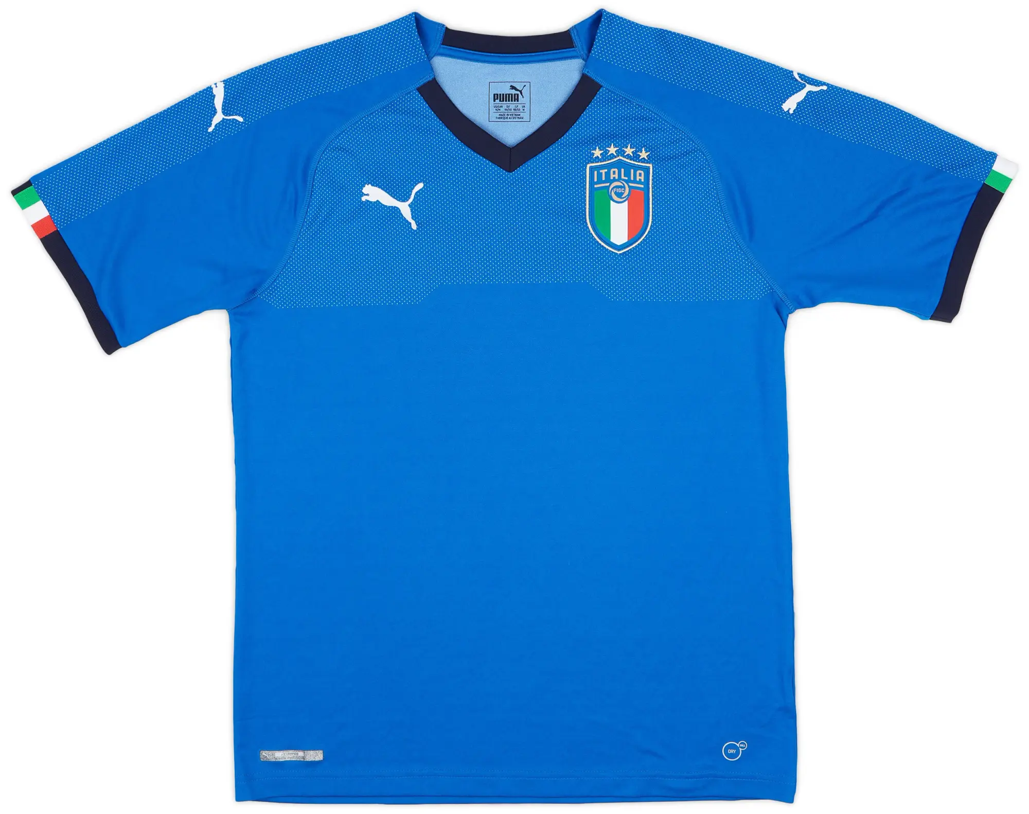 Puma 2018-19 Italy Home Shirt - 9/10 - (M)