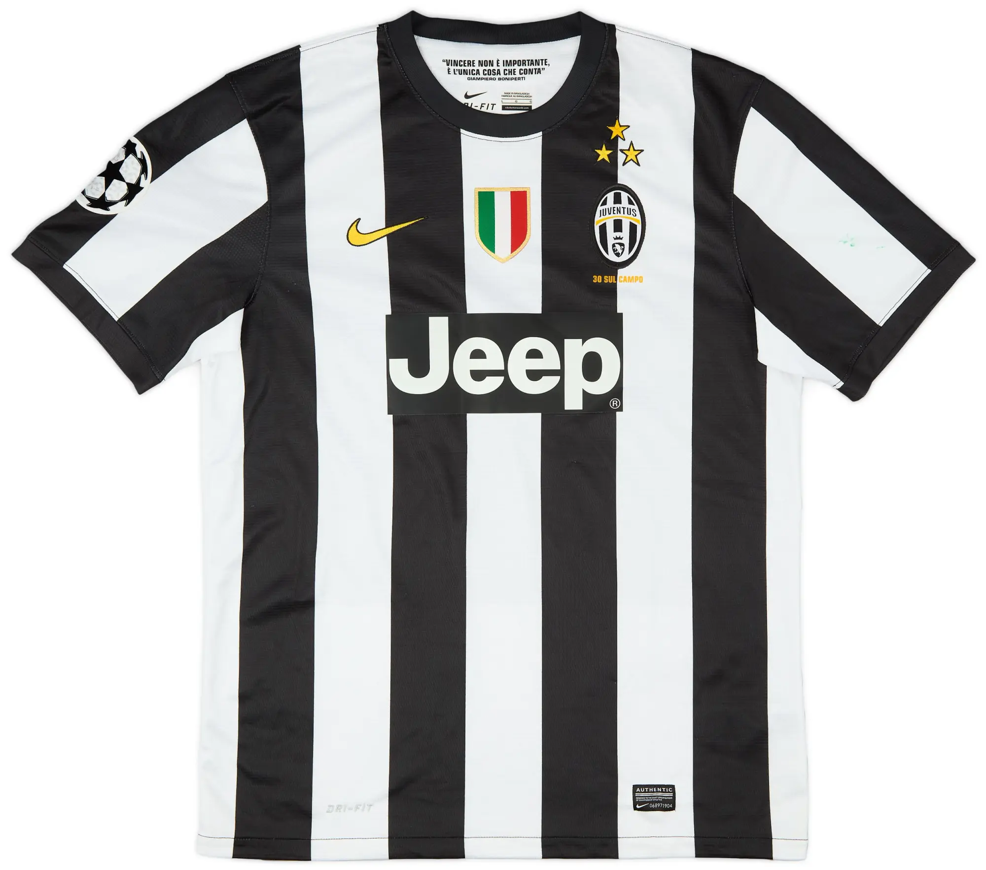 Nike 2012-13 Juventus Signed Home Shirt Pirlo #21 - 6/10 - (L)