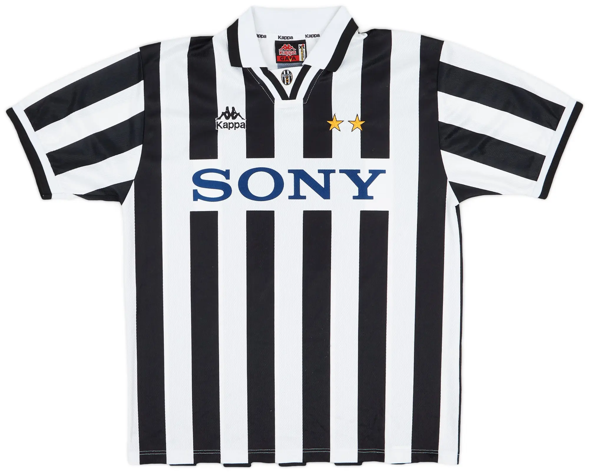 Kappa 1995-97 Juventus Home Shirt - 8/10 - (XL)