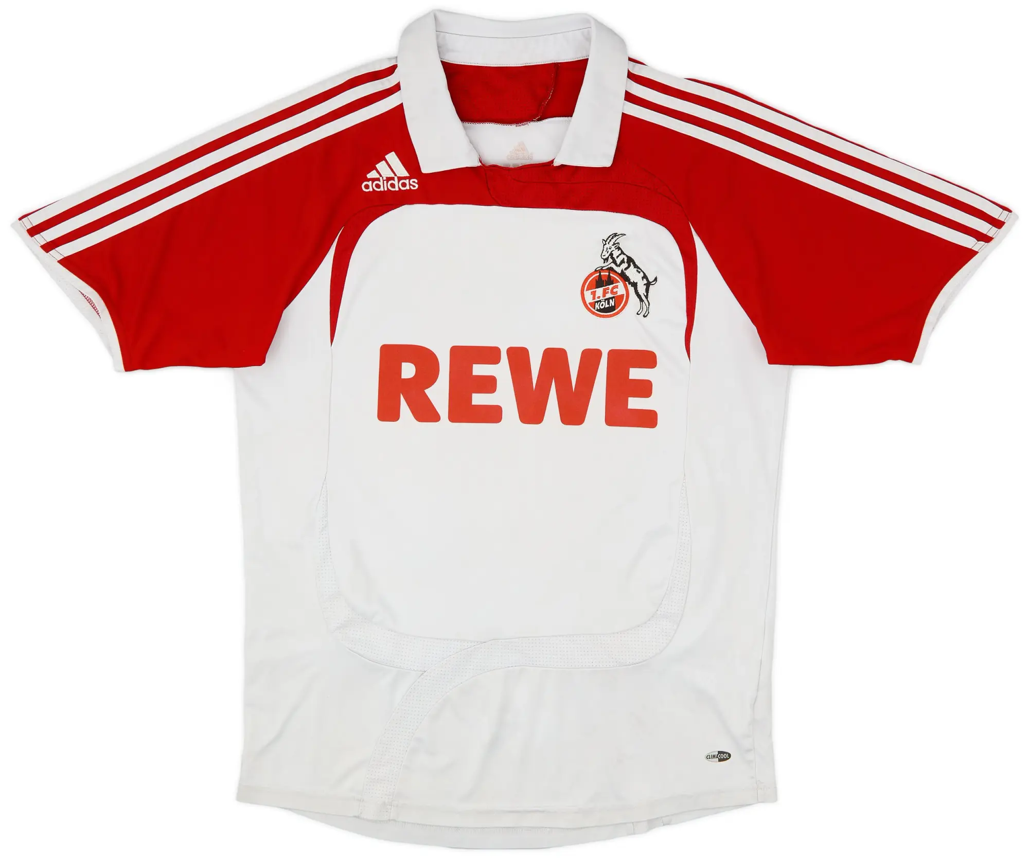 adidas 2007-08 FC Koln Home Shirt - 6/10 - (XL.Boys)