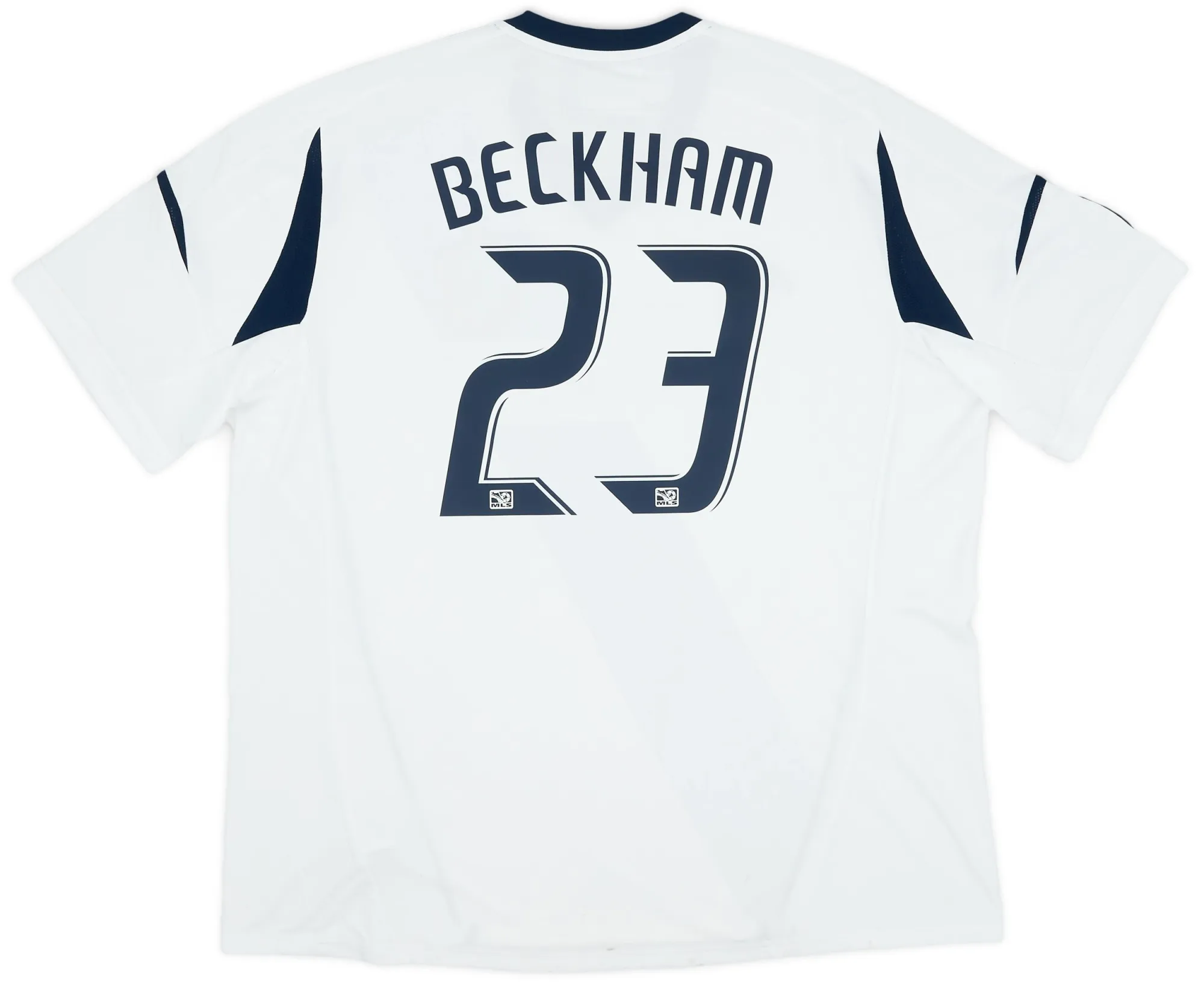 Adidas LA Galaxy #23 David Beckham Jersey Herbalife Soccer White