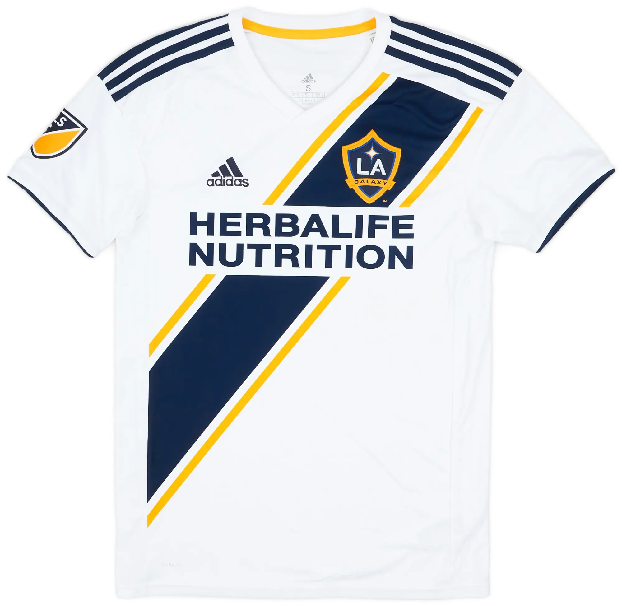 adidas 2018-20 LA Galaxy Home Shirt - 8/10 - (S)