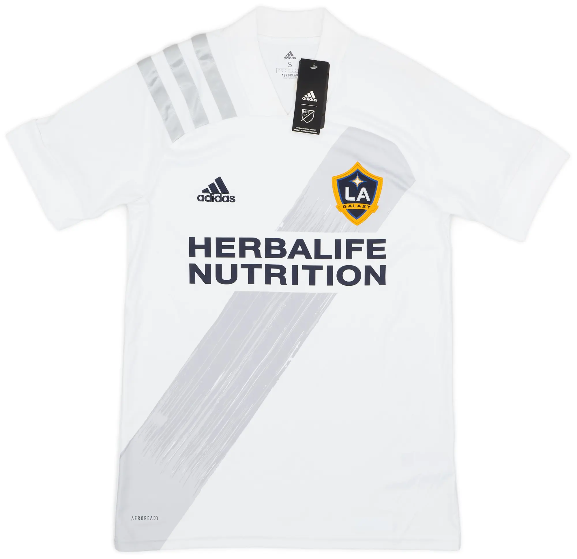 adidas 2020-21 LA Galaxy Home Shirt (S)