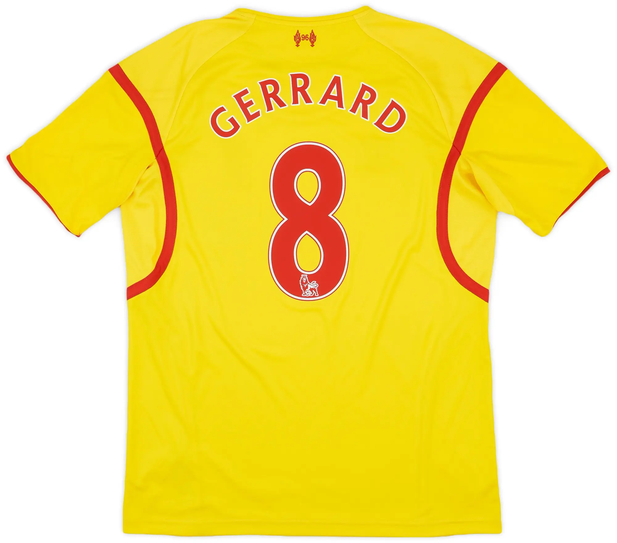 2014-15 Liverpool Away Shirt Gerrard #8 - 8/10 - (L)