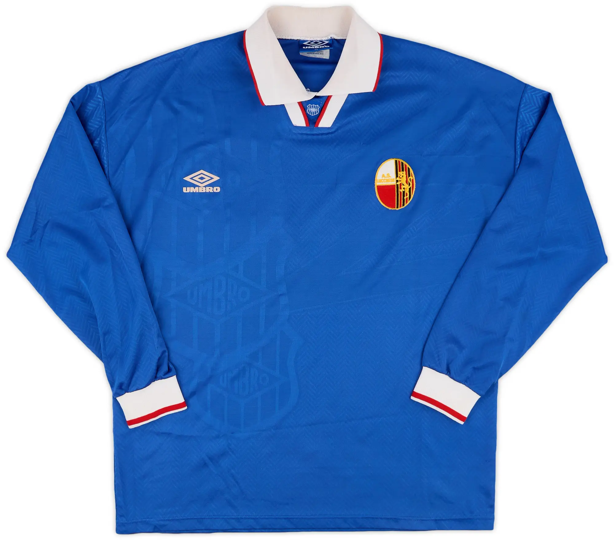 Umbro 1990s Lucchese Away L/S Shirt #10 - 8/10 - (XL)