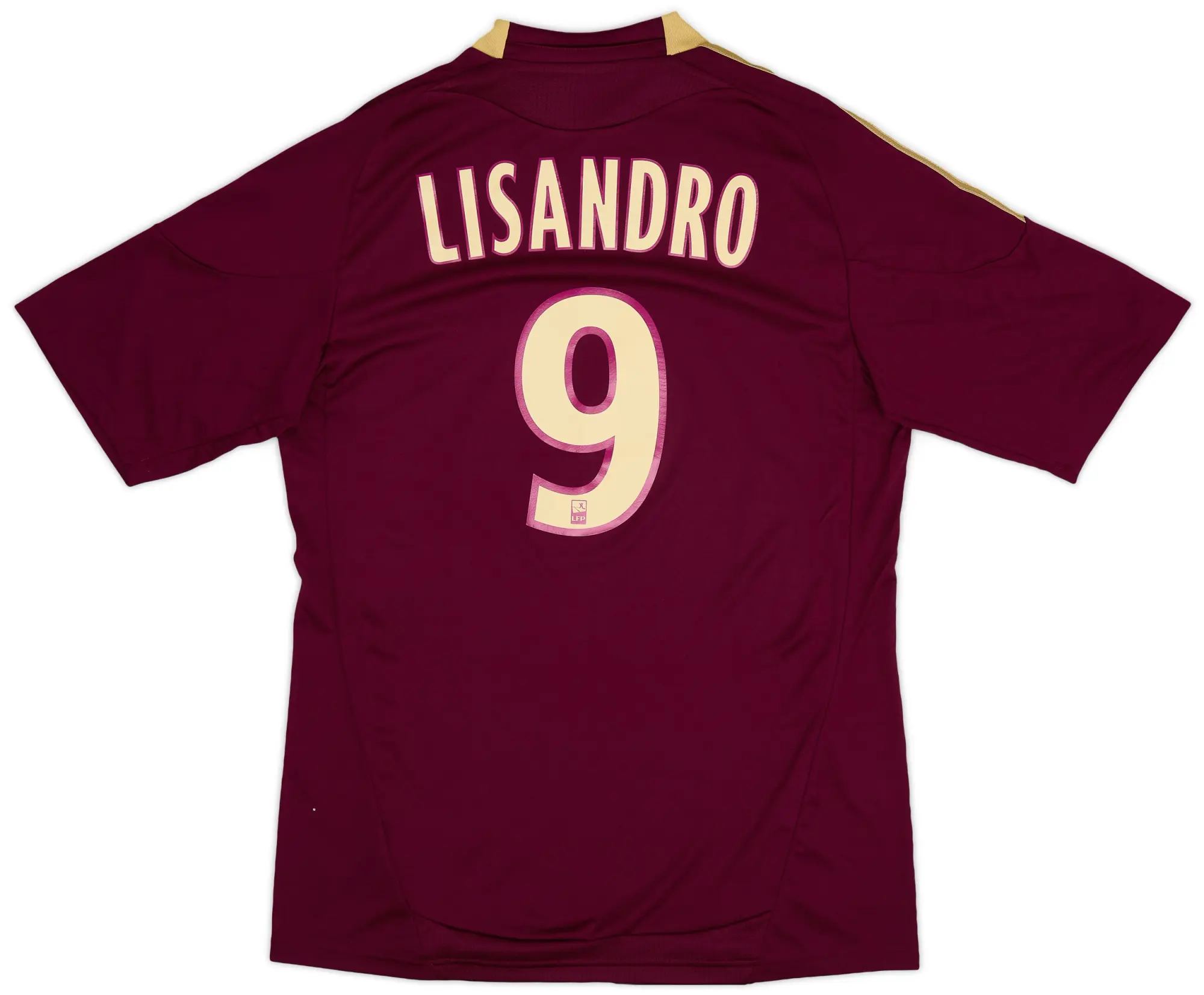 adidas 2010-11 Lyon Away Shirt Lisandro #9 (M)