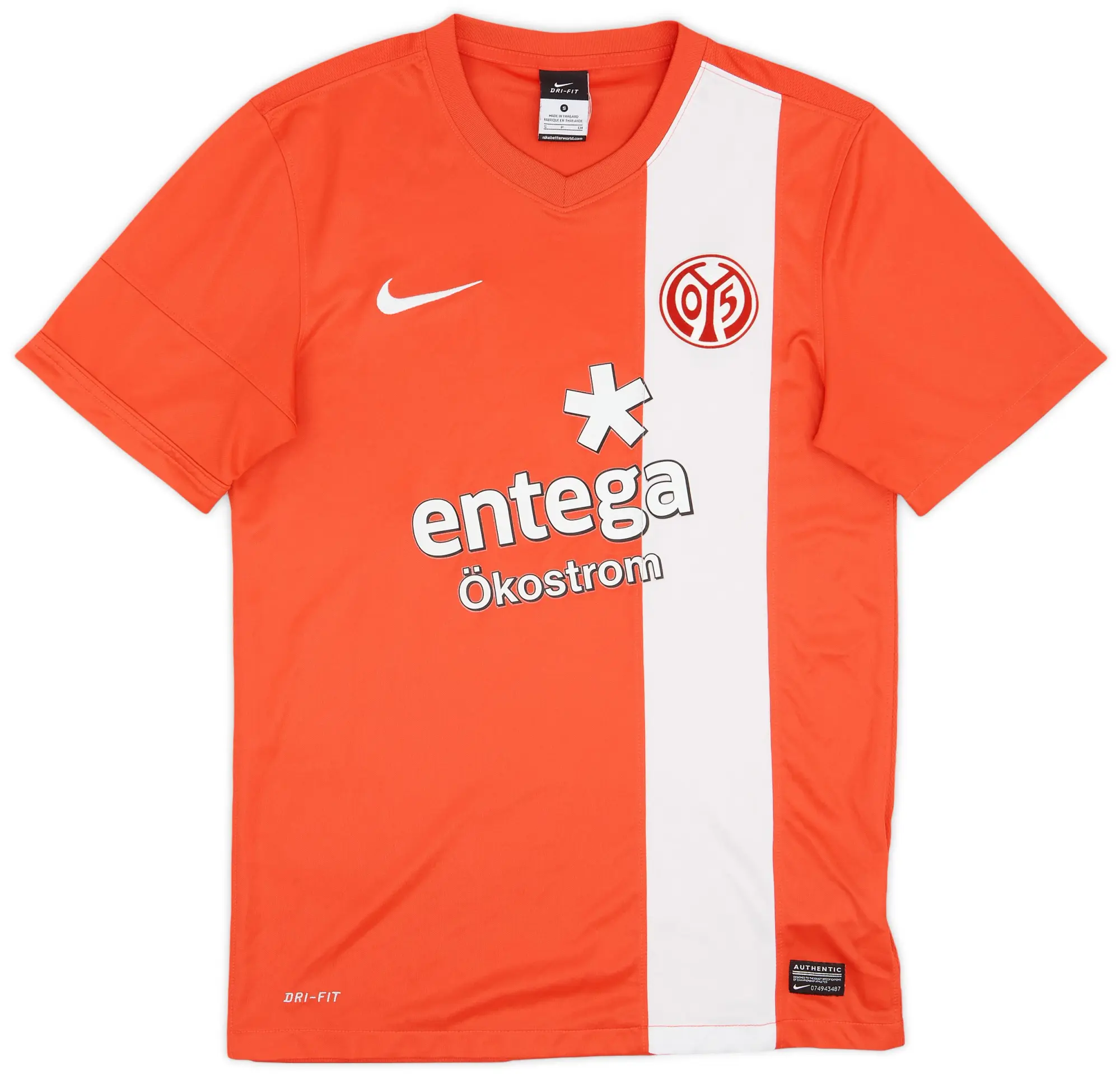 Nike 2013-14 FSV Mainz Home Shirt - 6/10 - (S)