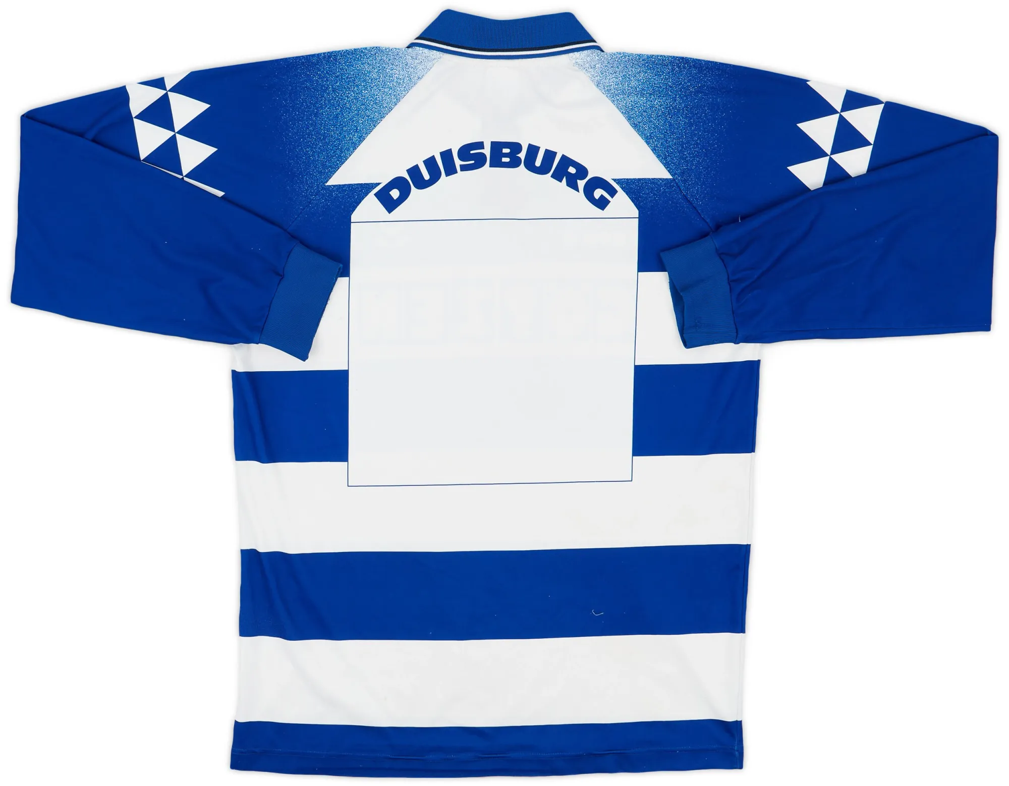 Diadora 1993-96 MSV Duisburg Home L/S Shirt - 6/10 - (L