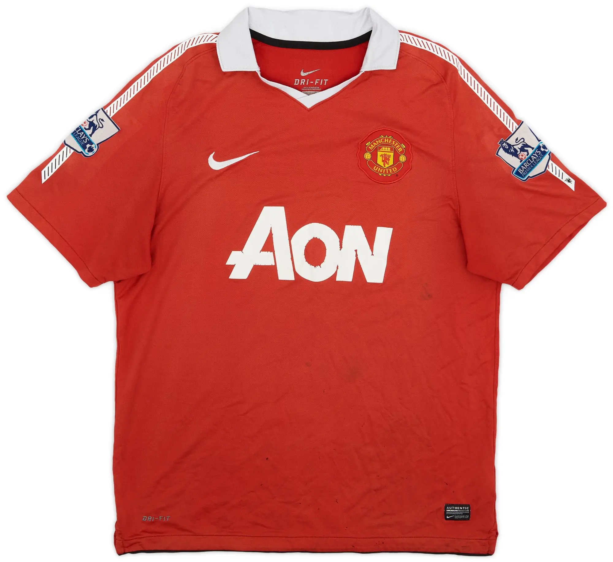 Nike 2010-11 Manchester United Home Shirt - 10/10 - (XL.Boys)