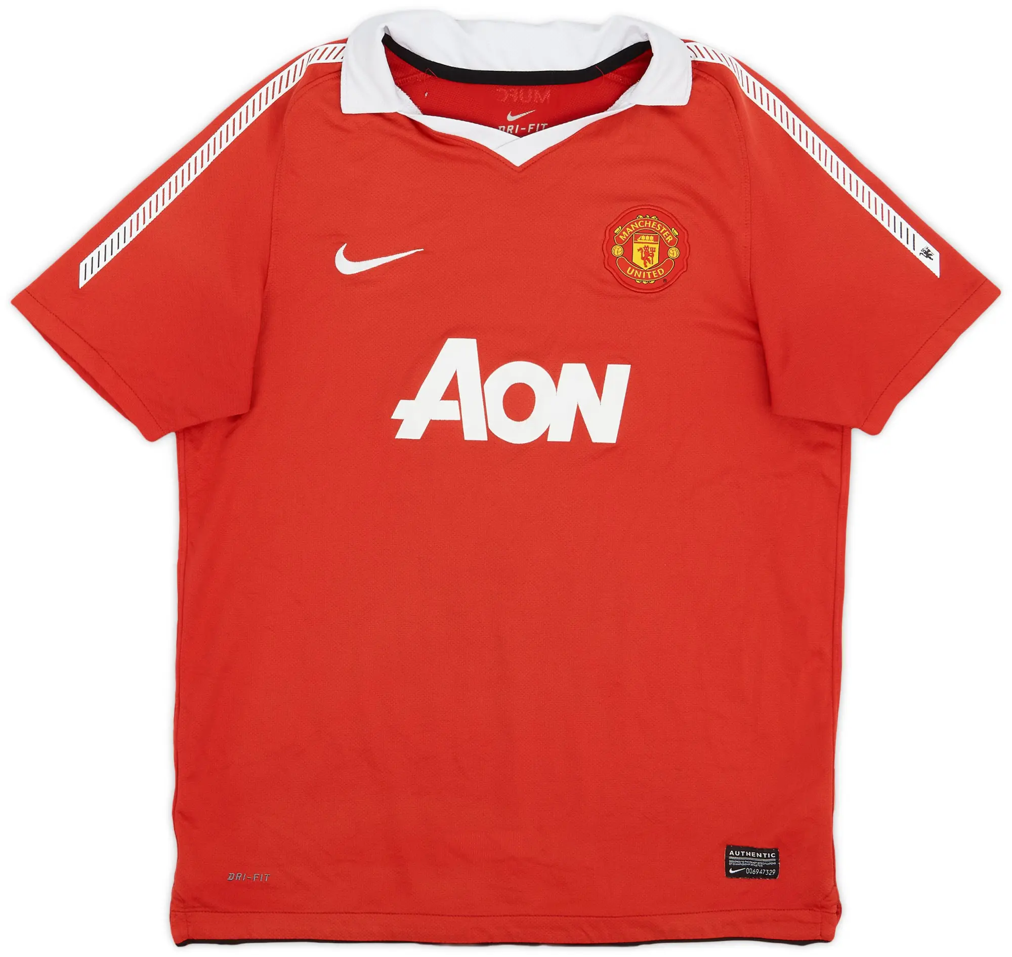 Nike 2010-11 Manchester United Home Shirt Rooney #10 - 7/10 - (S)